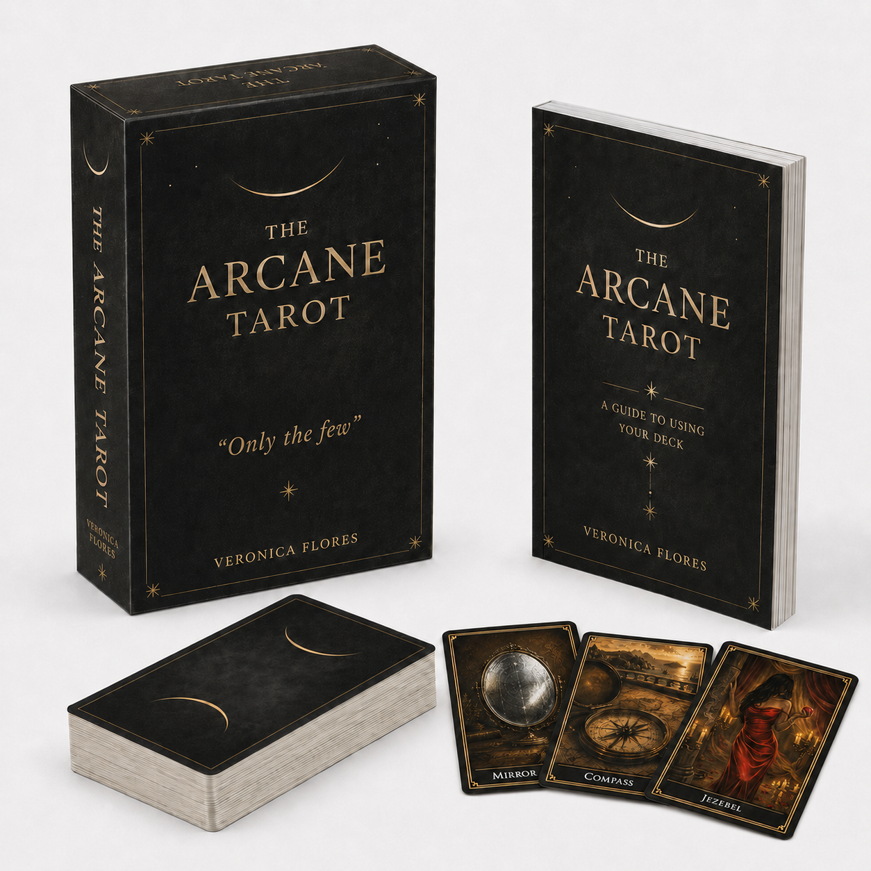 The Arcane Tarot Cards & Book