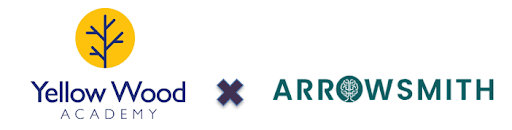 Yellow Wood Academy and Arrowsmith Program collaboration logo