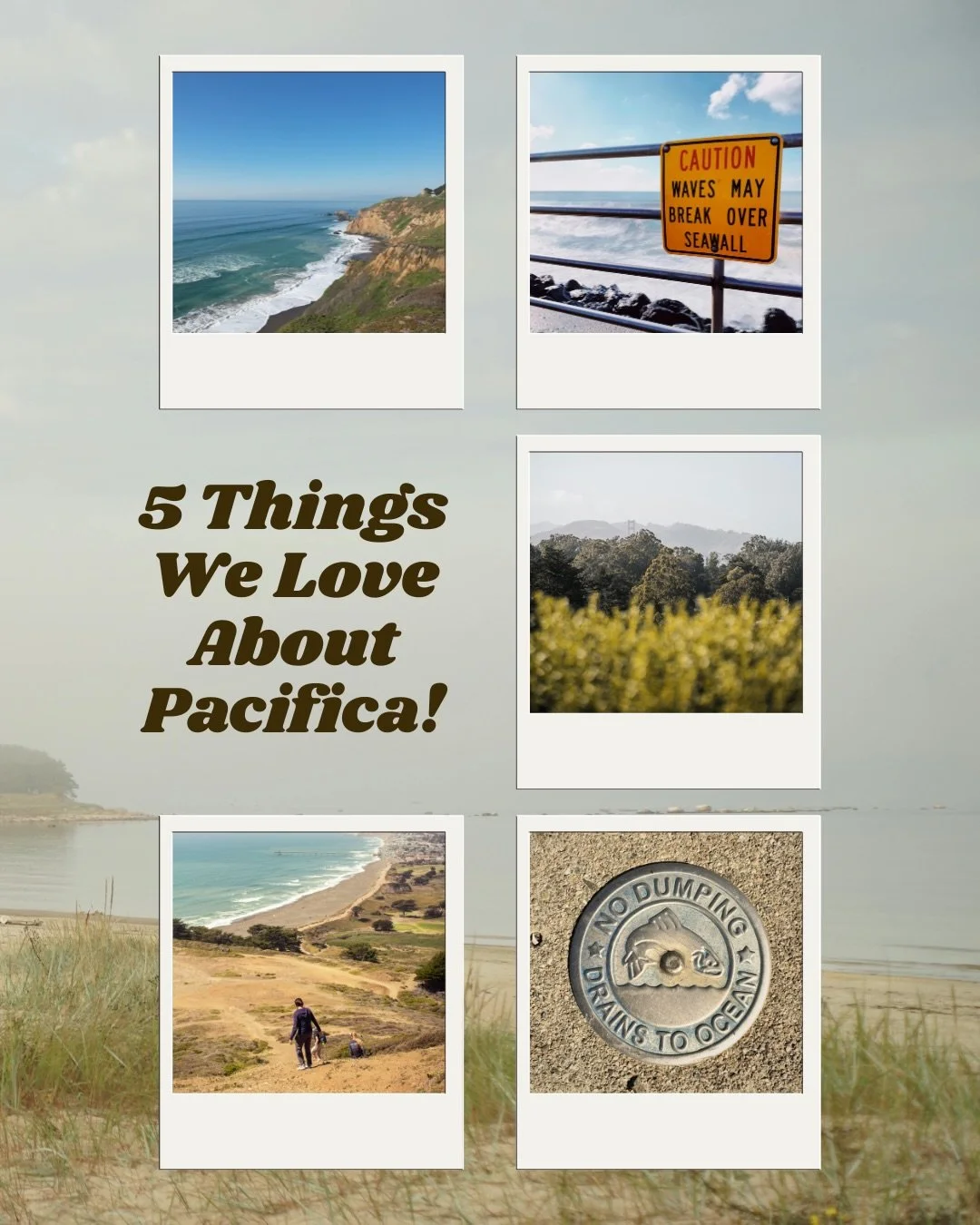 Honestly what&rsquo;s not to love about Pacifica? In case you haven&rsquo;t been, here are a few of our favorite things about this place. Check it out the next time you&rsquo;re headed up or down the Pacific Coast Highway. 

Oh, and stop by for a was