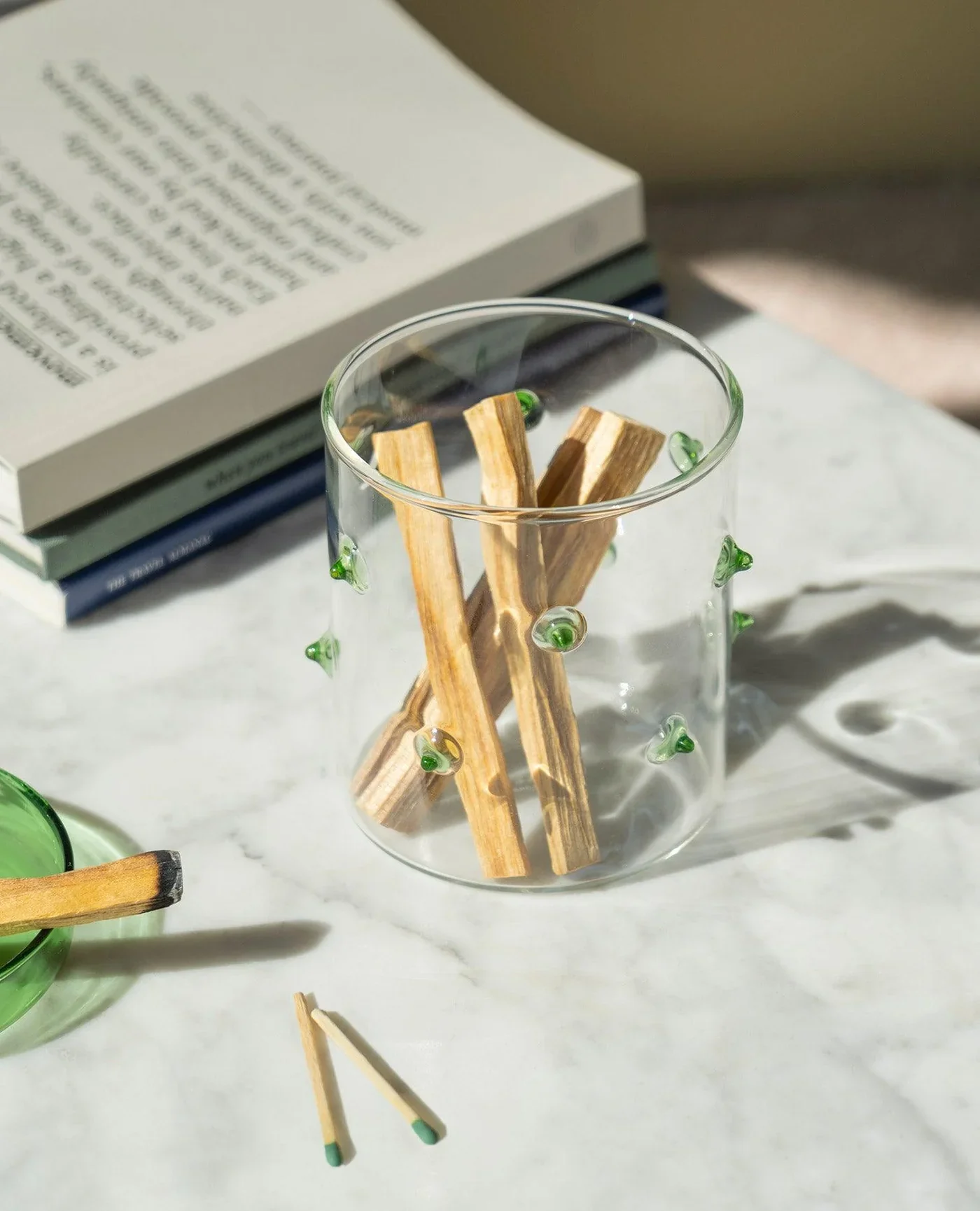Agave Glass Container Small