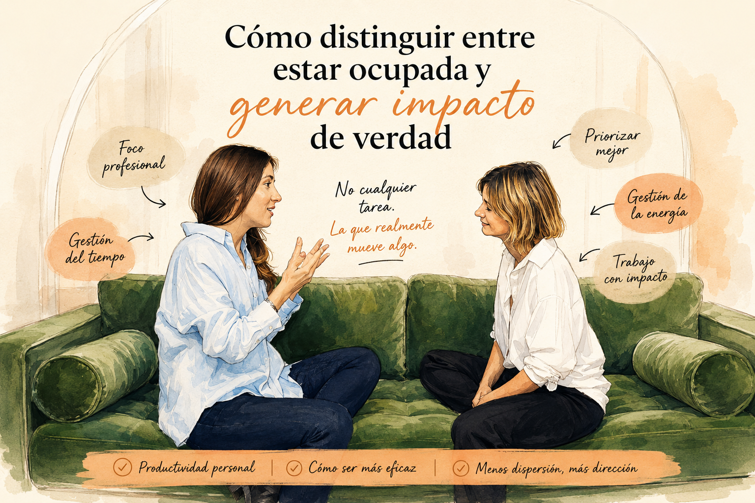 Cómo distinguir entre estar ocupado y generar impacto de verdad
