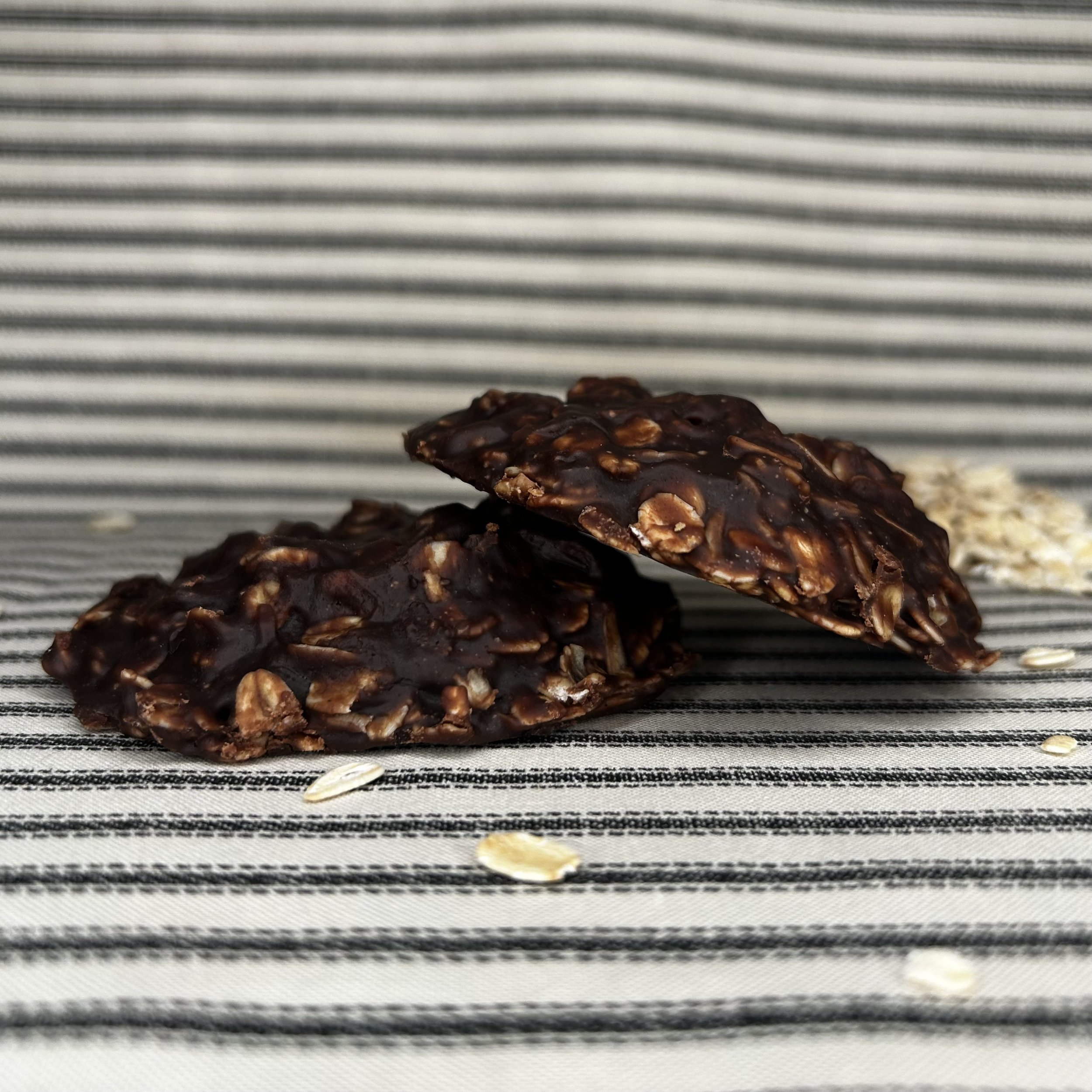 Peanut Butter & Chocolate No Bake Cookies