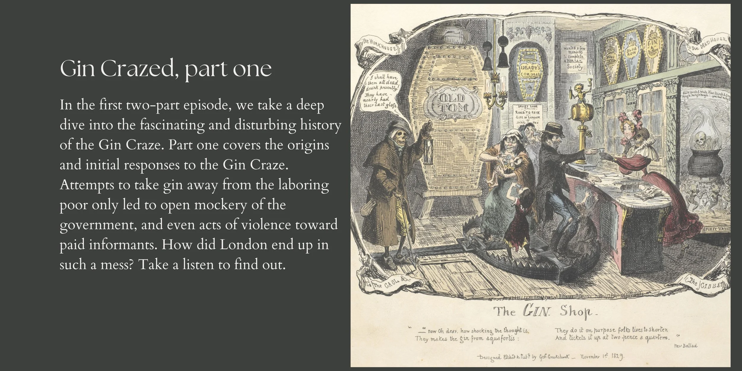 S1 Ep9: Gin Crazed, part one