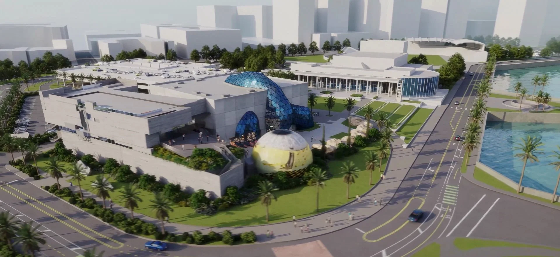 Fly-through of the Museum’s exterior expansion and new building addition. Click below to see the full video.