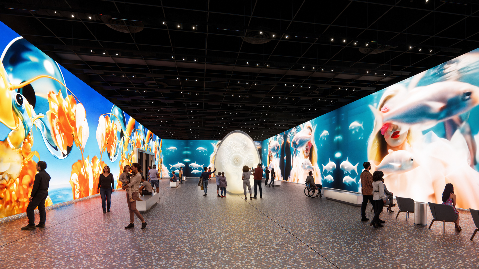 By day, expansive new gallery space extends Dalí’s story through innovative, interactive art experiences