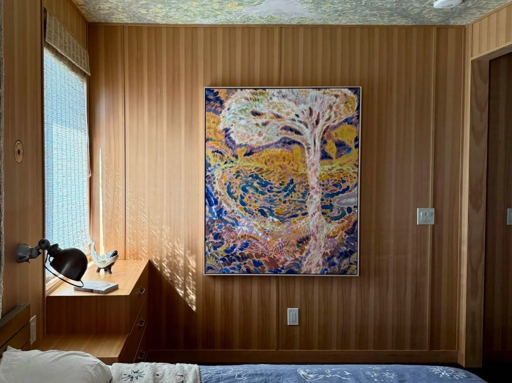 Moonlit Row in a Peony Boat