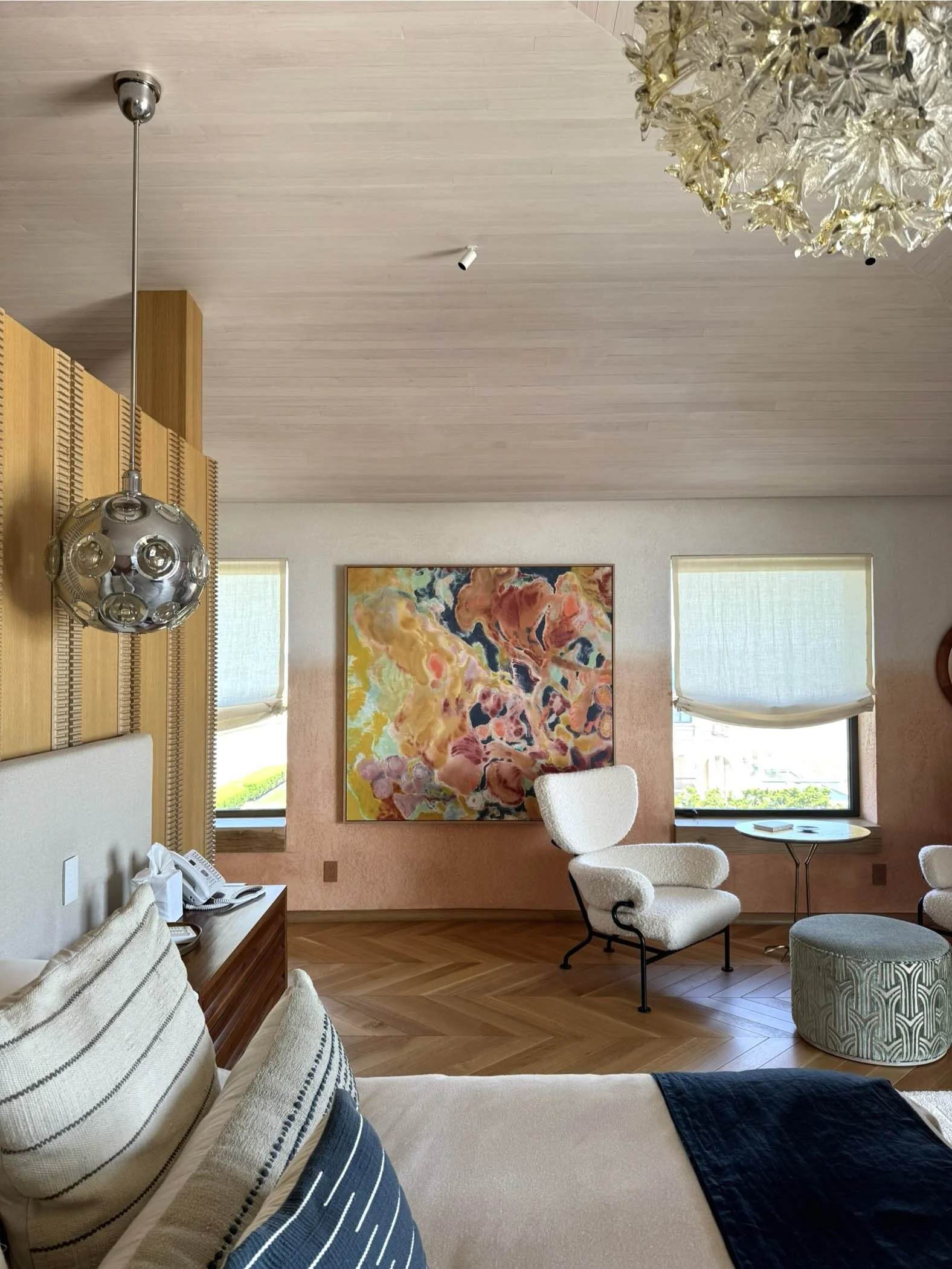 Acrylic painting on canvas. Charlotte Ruby Campbell