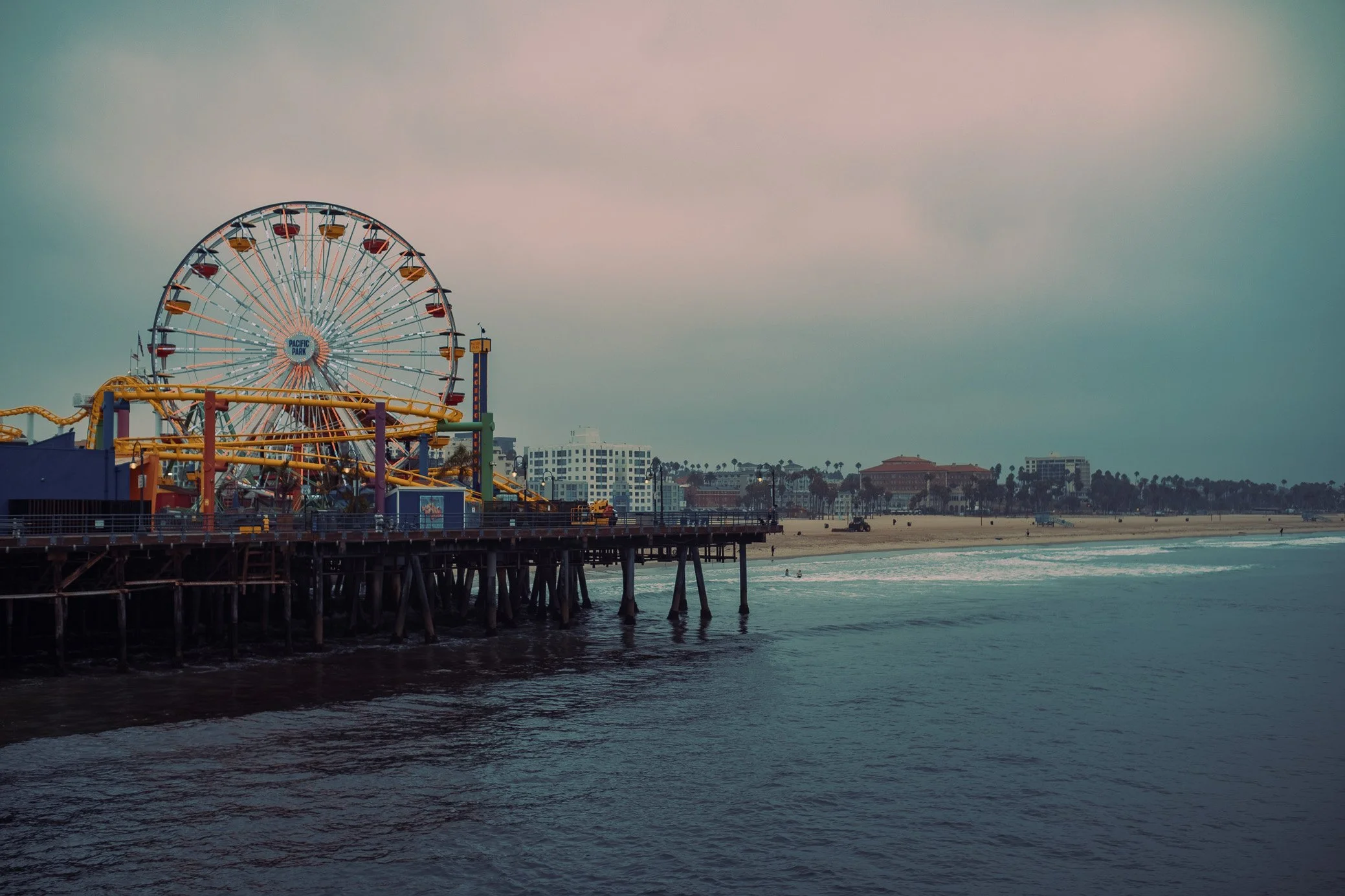 Pacific Pier Santa Monica California Photography