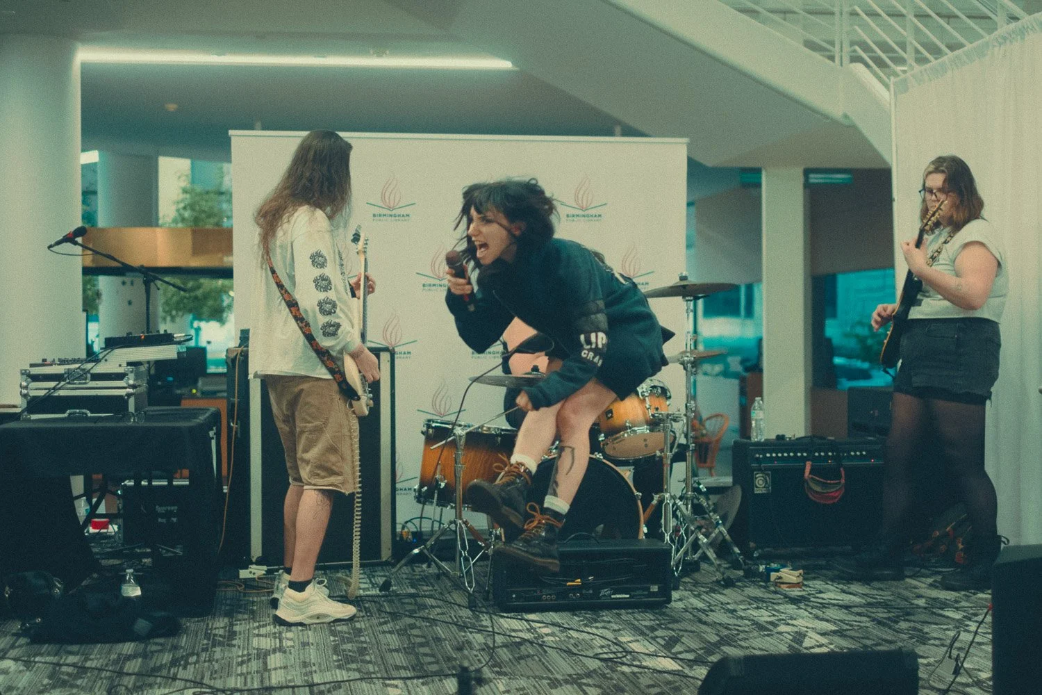Loud at the Library