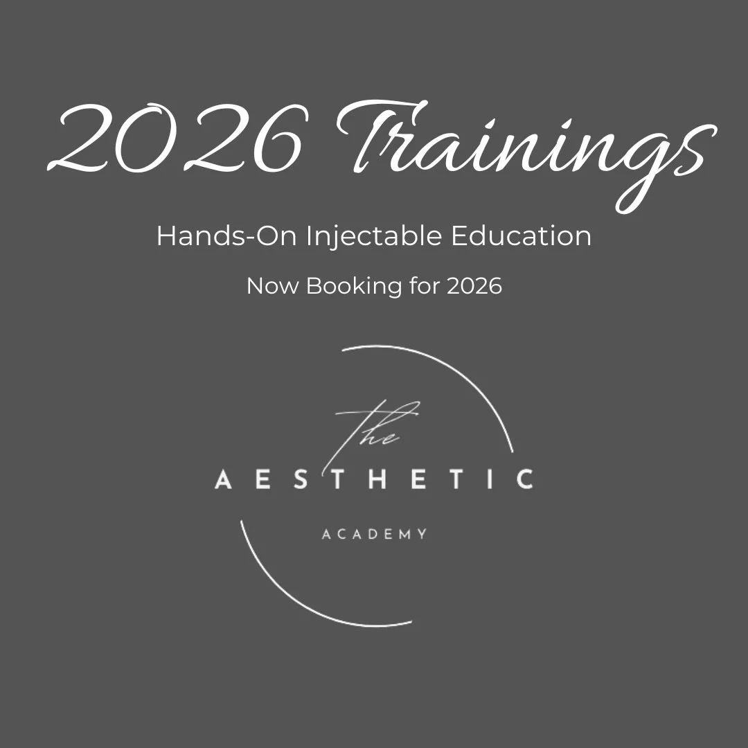 Your 2026 injectable education starts here!

We offer hands-on trainings year-round to support your growth, confidence, and success in aesthetics.

📧 training@aaofohio.com - register or request details
🌐 www.aaofohio.com - view all available course