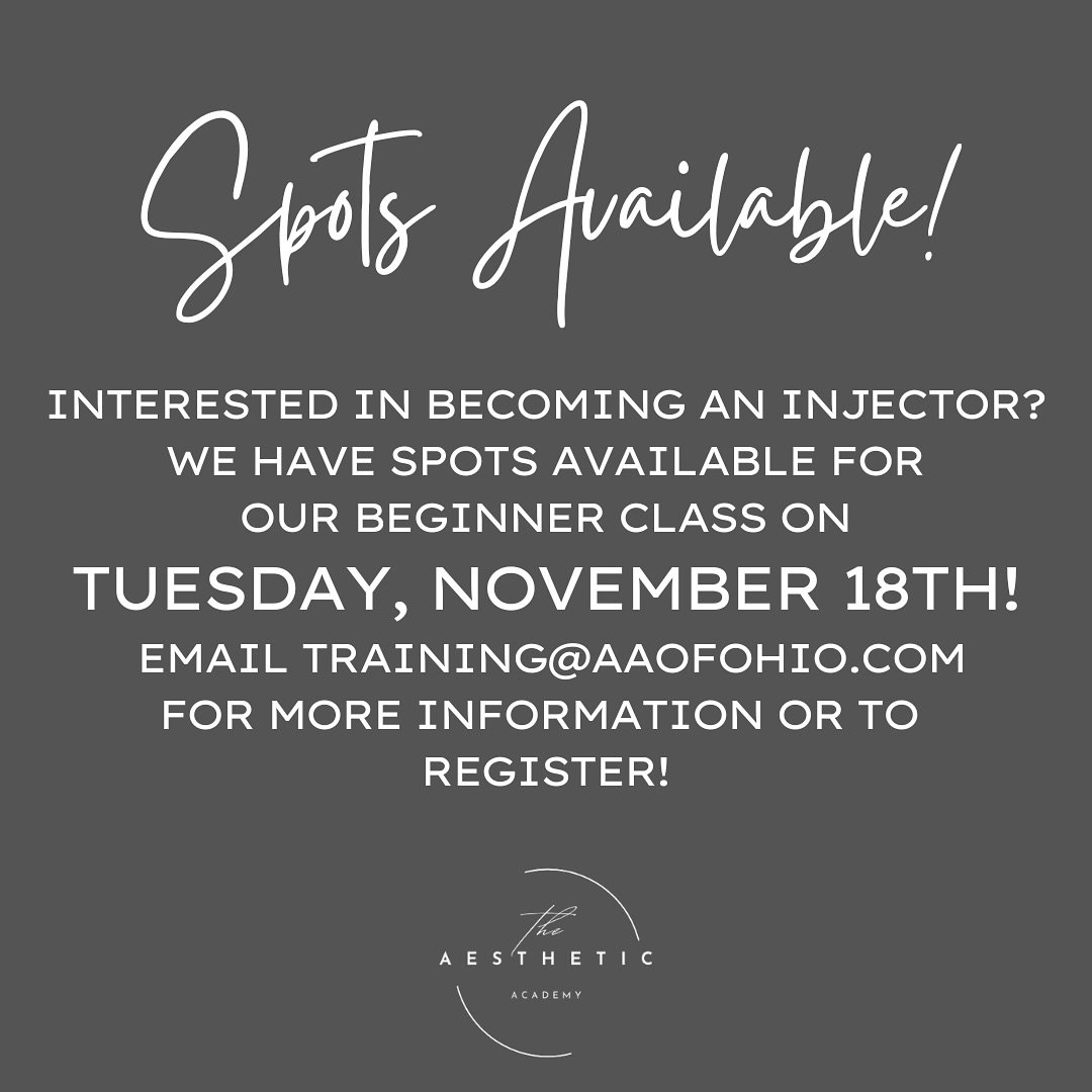 Our next Beginners Course is Tuesday, November 18th! Email training@aaofohio.com for more information!
