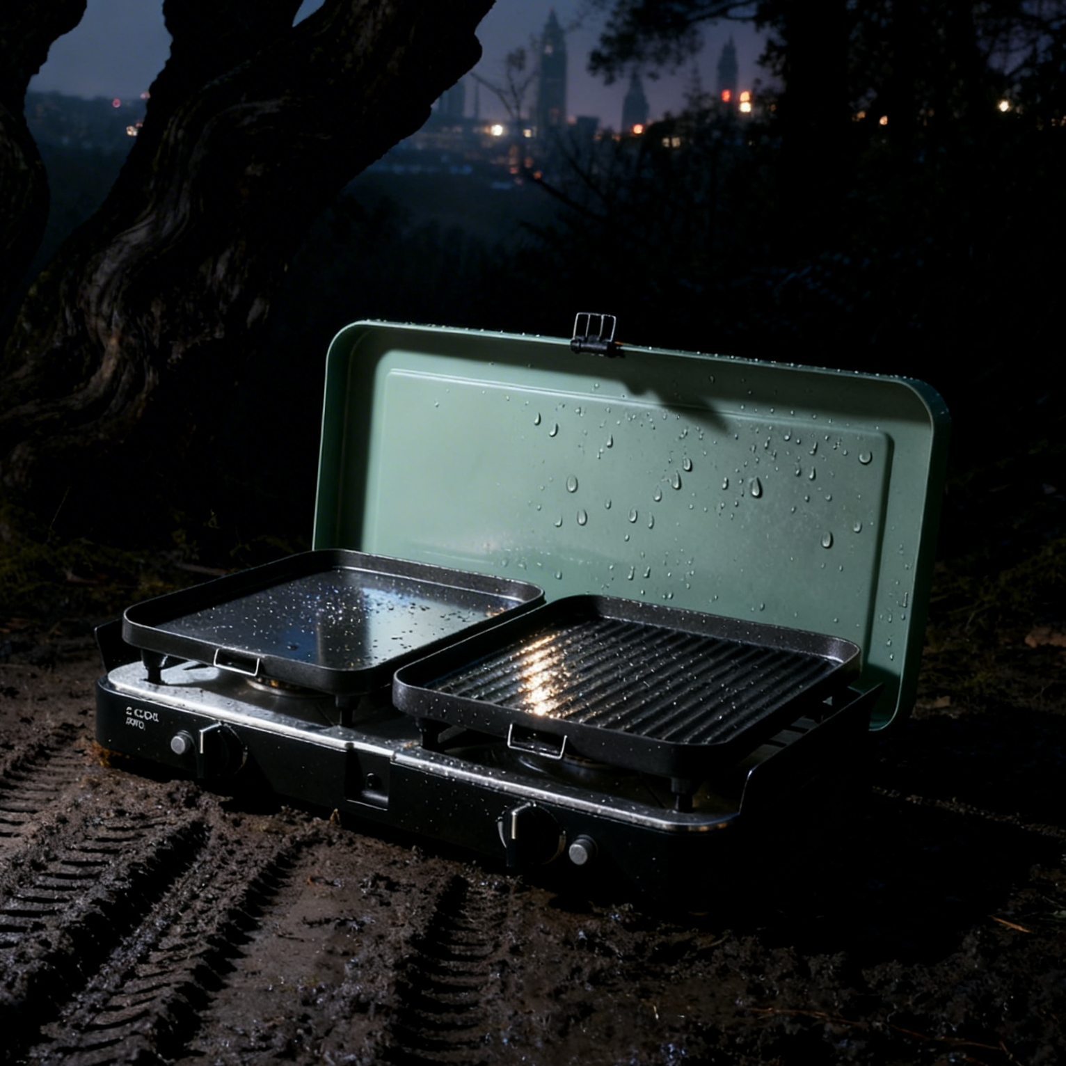 Cadac 2 Cook 3 Pro Deluxe

Twin burners, quick grill— Windproof, non-stick, runs on standard gas. the grill and flat plate are  super convenient.