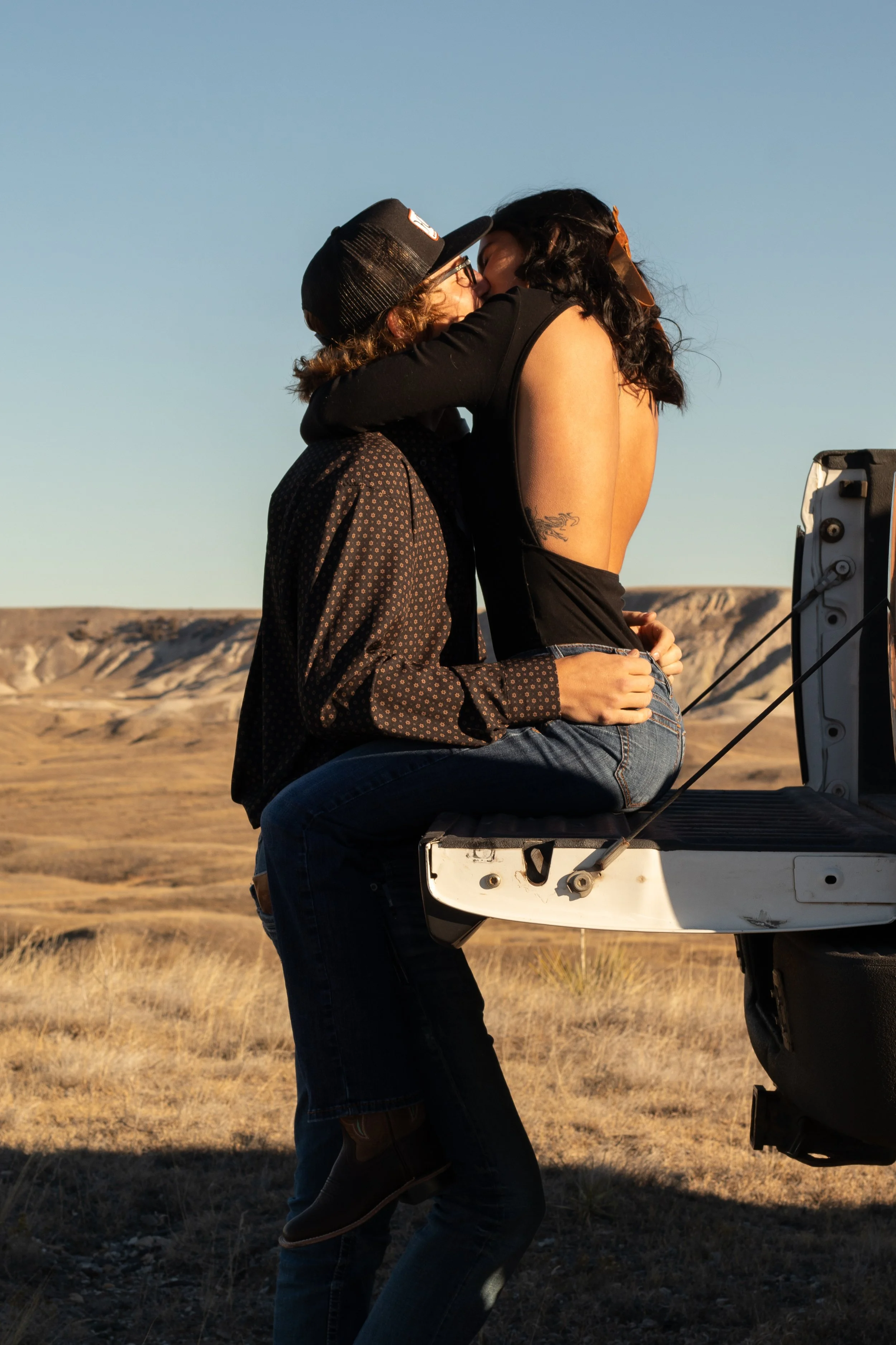 Couple Photos in Buffalo Gap, Black Hills SD