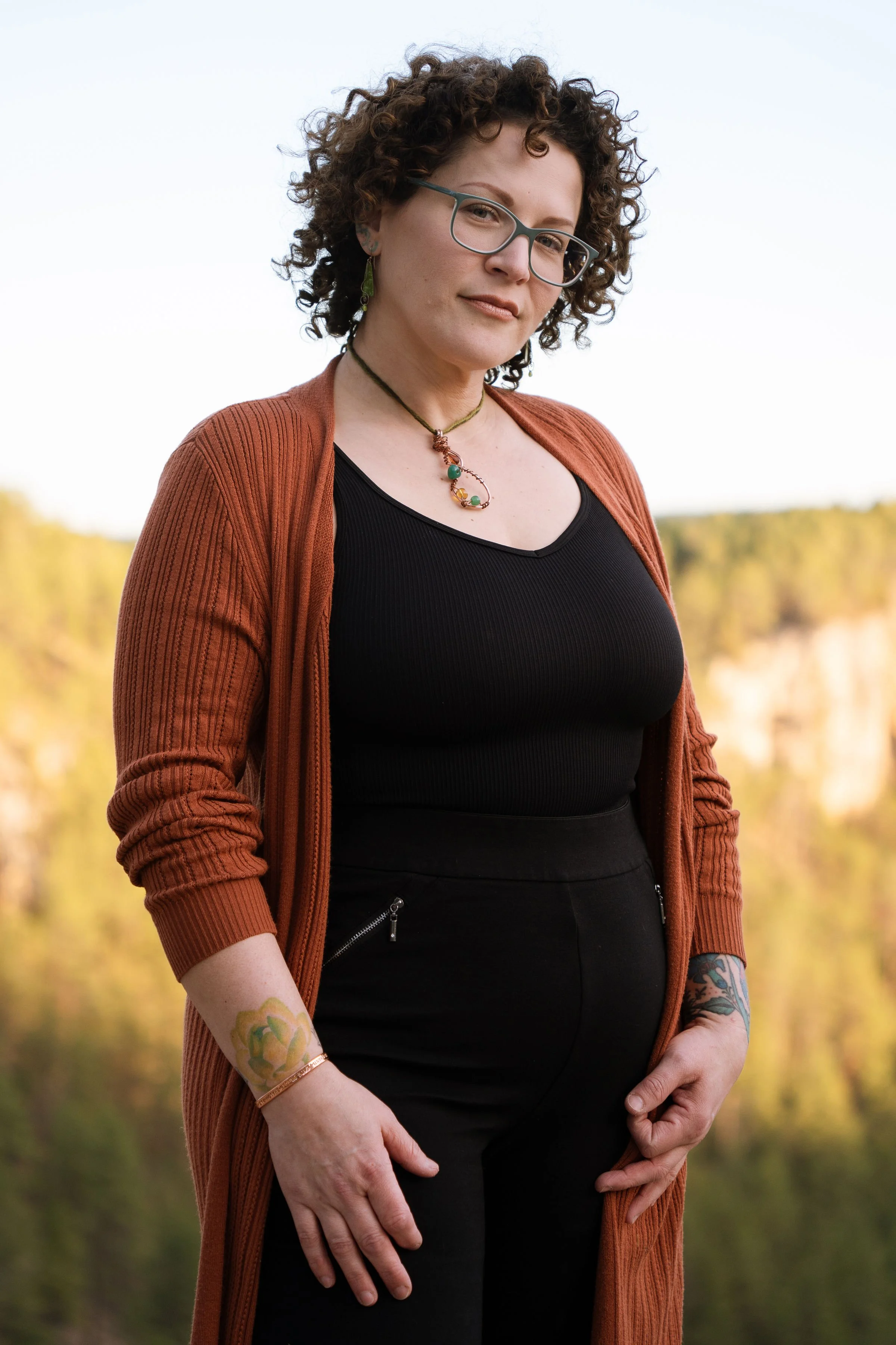 Portrait Photograph Falling Rock, Rapid City