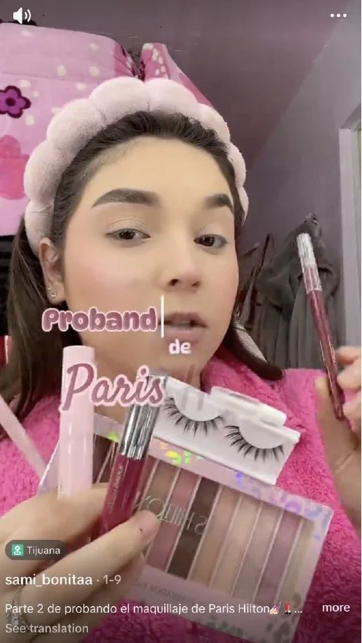 Paris - Probando el maquillaje de Paris Hilton: Parte 2