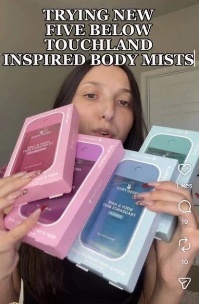Touchland inspired Body Mists - Instagram