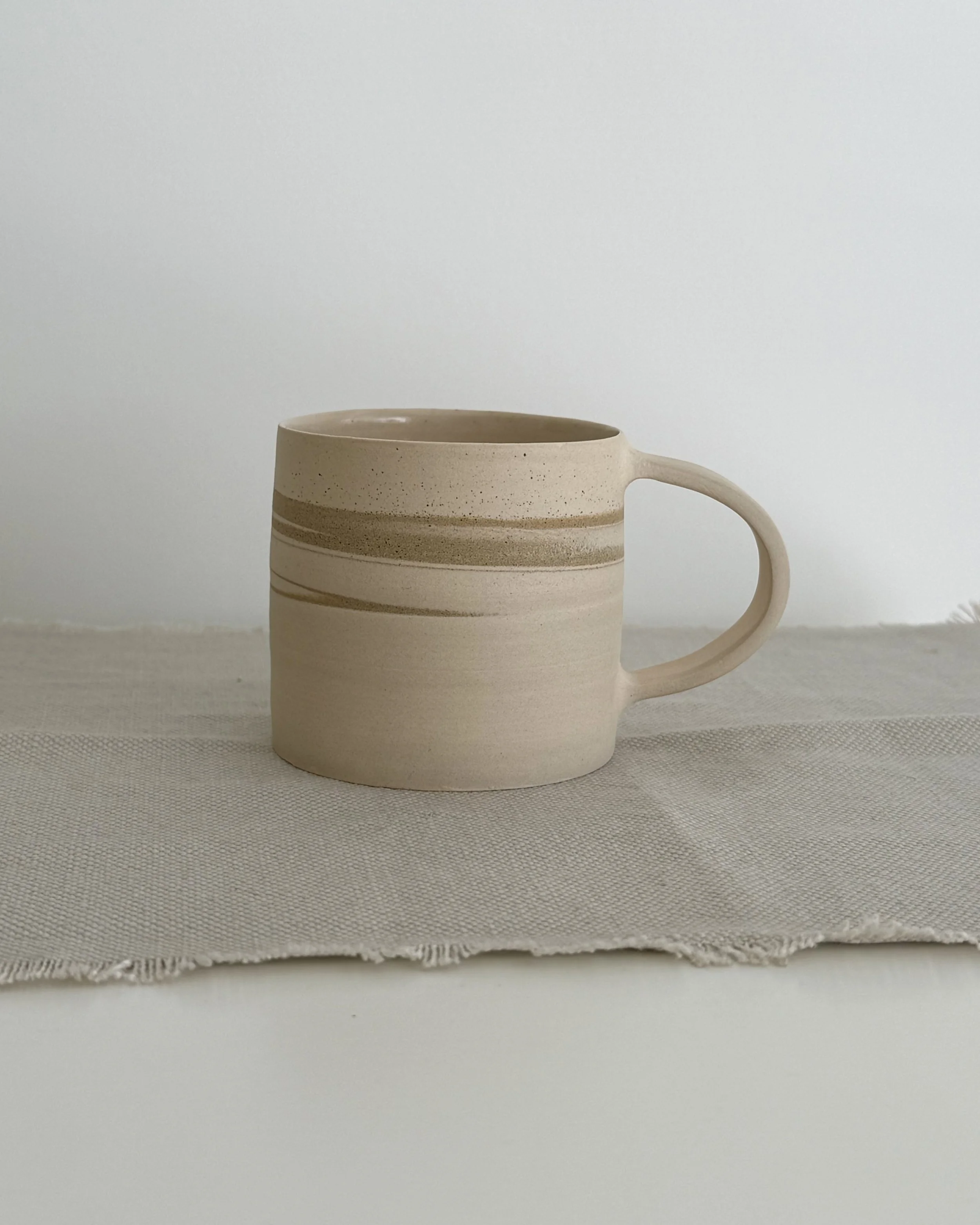 mixed clay mug