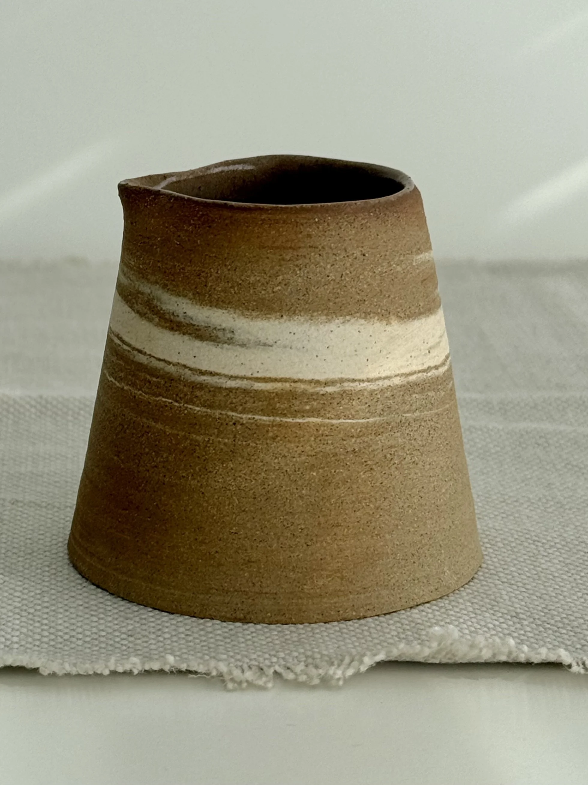 "honeyed Sands" milk or cream pourer - part of the Autumn Collection