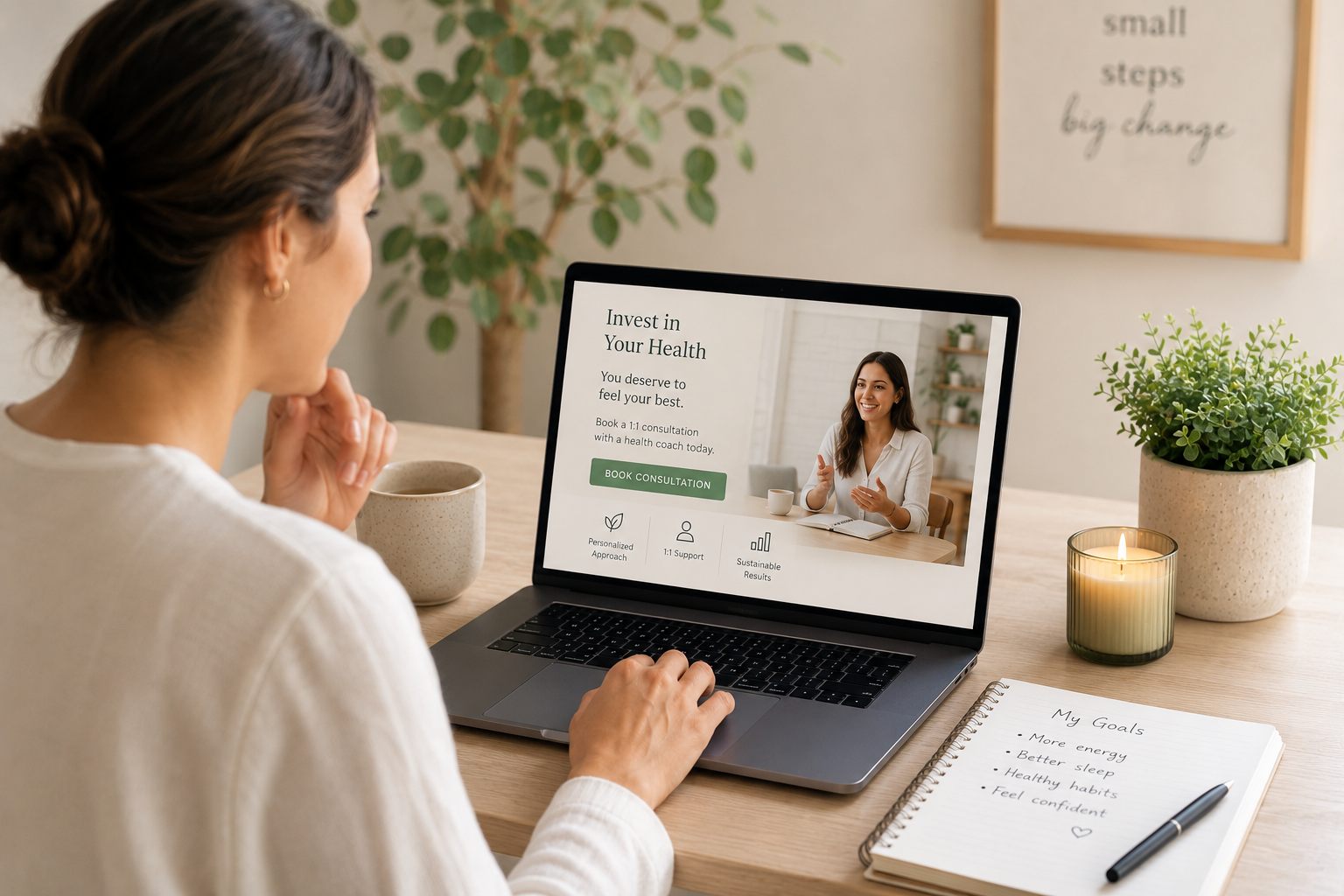 It's time to get serious about your health goals and book a free discovery call with us today.