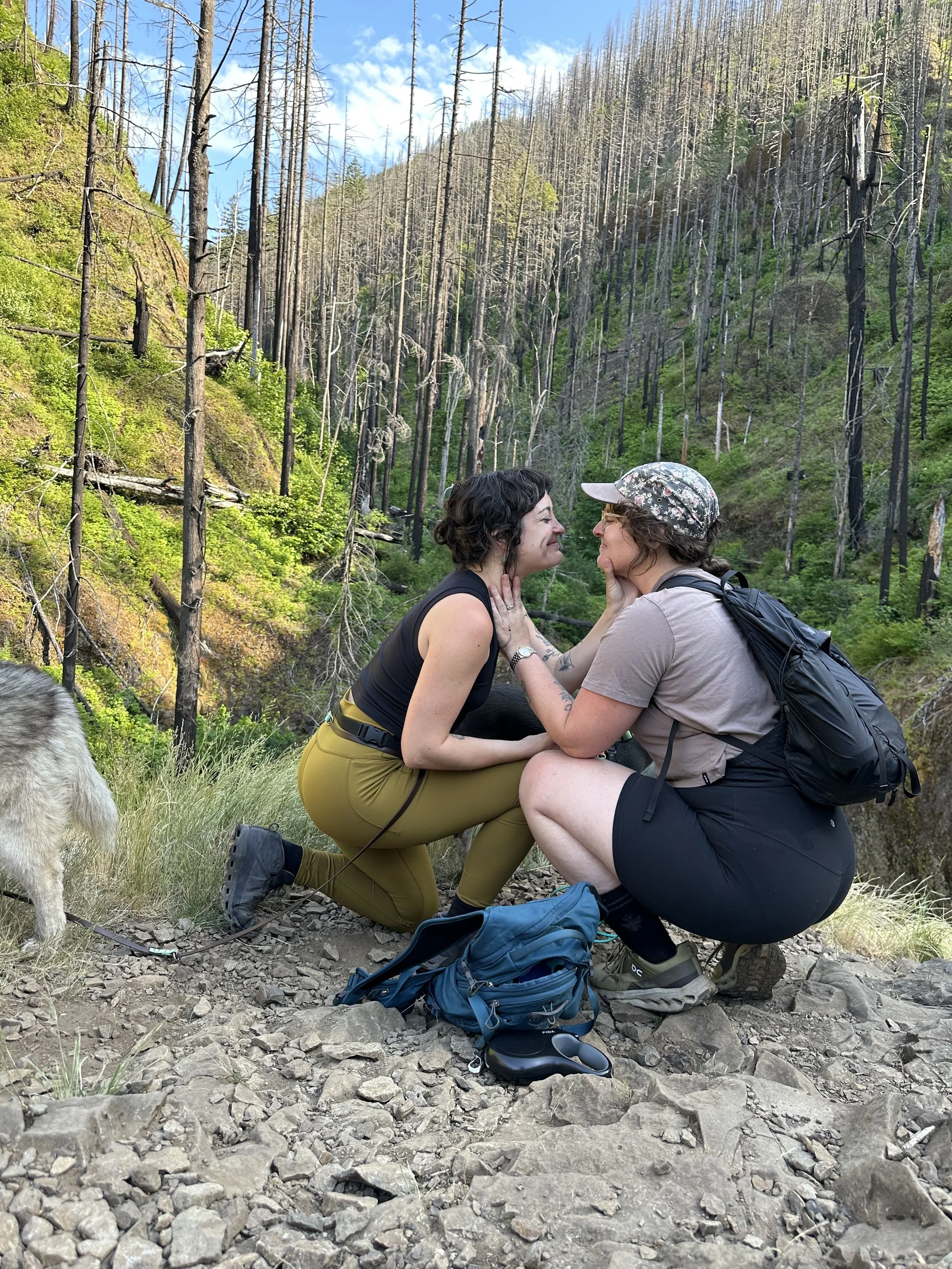 Engagement moment captured