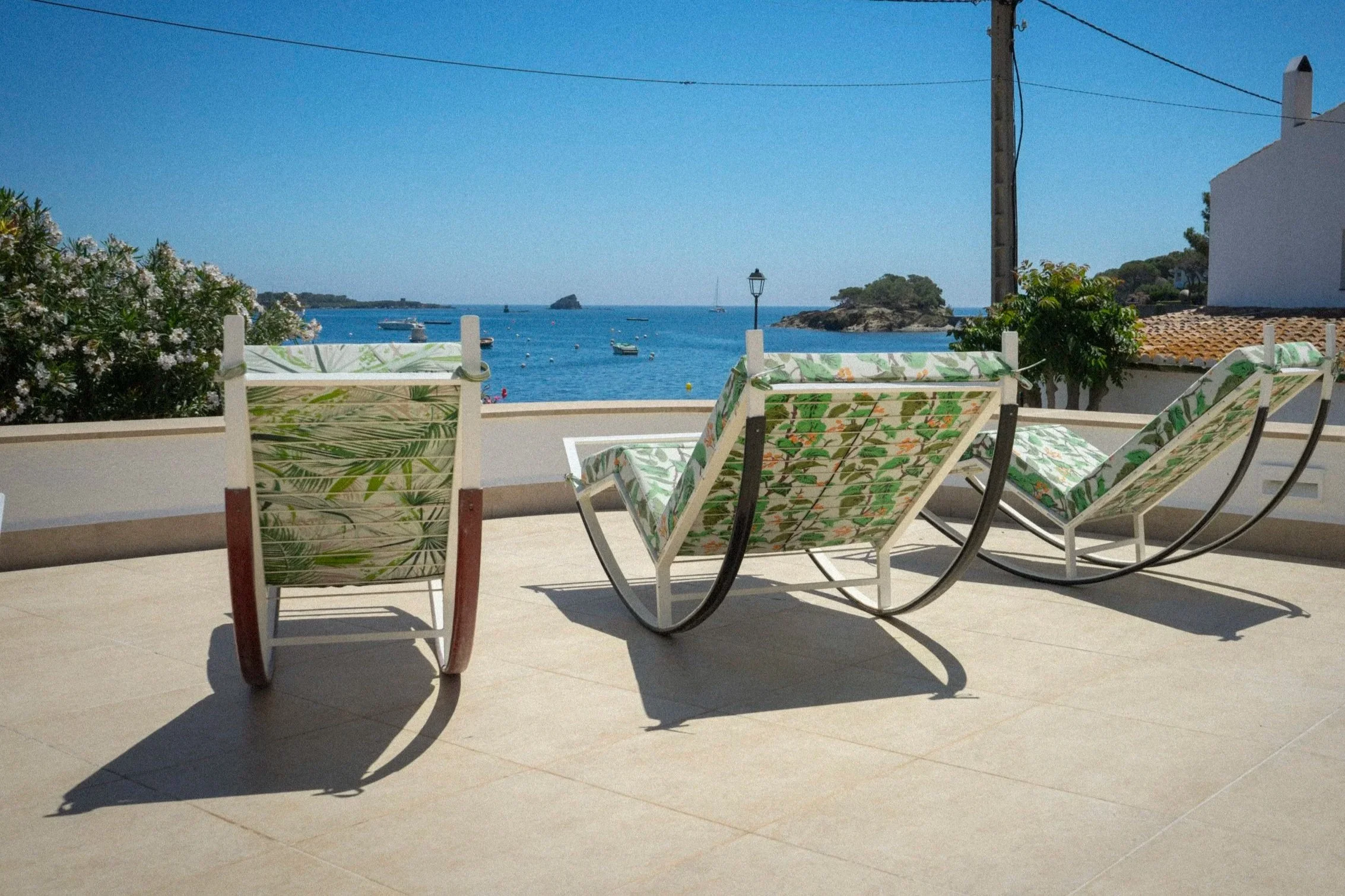 Te imaginas en estas hamacas de la exclusiva casa de alquiler de Ca la Nuri - Cadaqués?