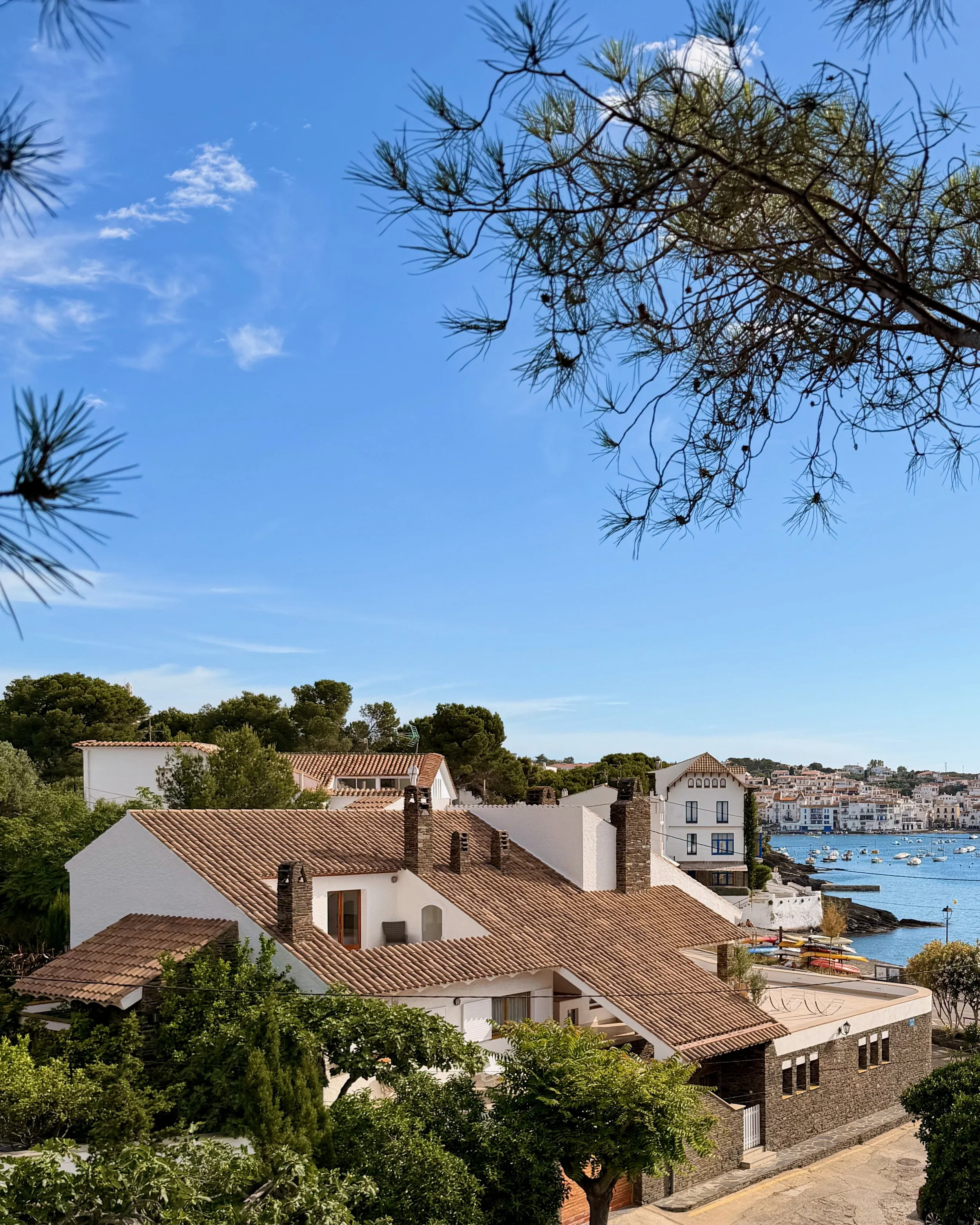 Ca la Nuri en Cadaqués, una casa exclusiva de alquiler en Cadaqués, con magníficas vistas, a primera línea de mar.