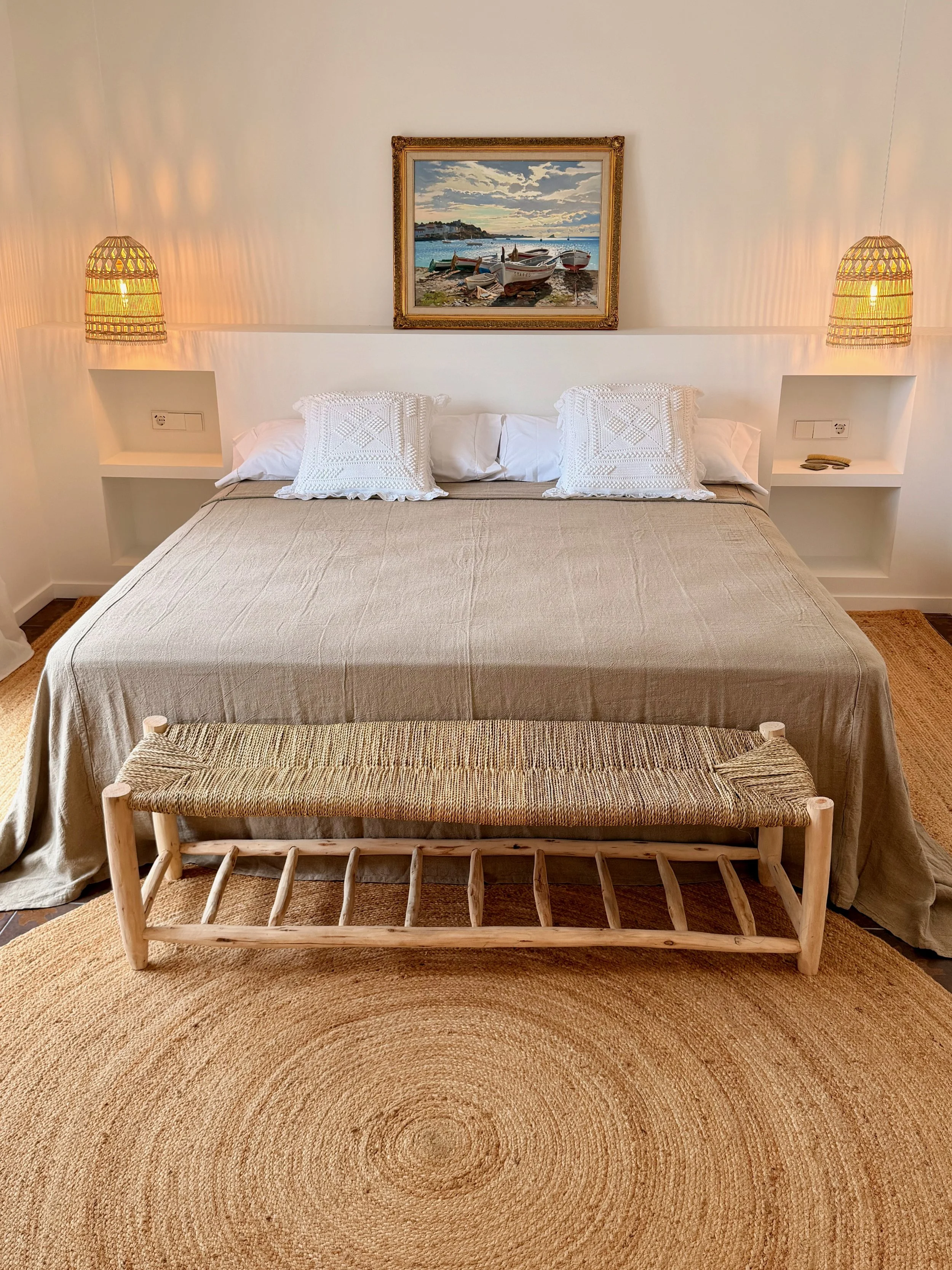 Habitación exclusiva y con mucho encanto en la casa de alquiler  Ca la Nuri - Cadaqués.