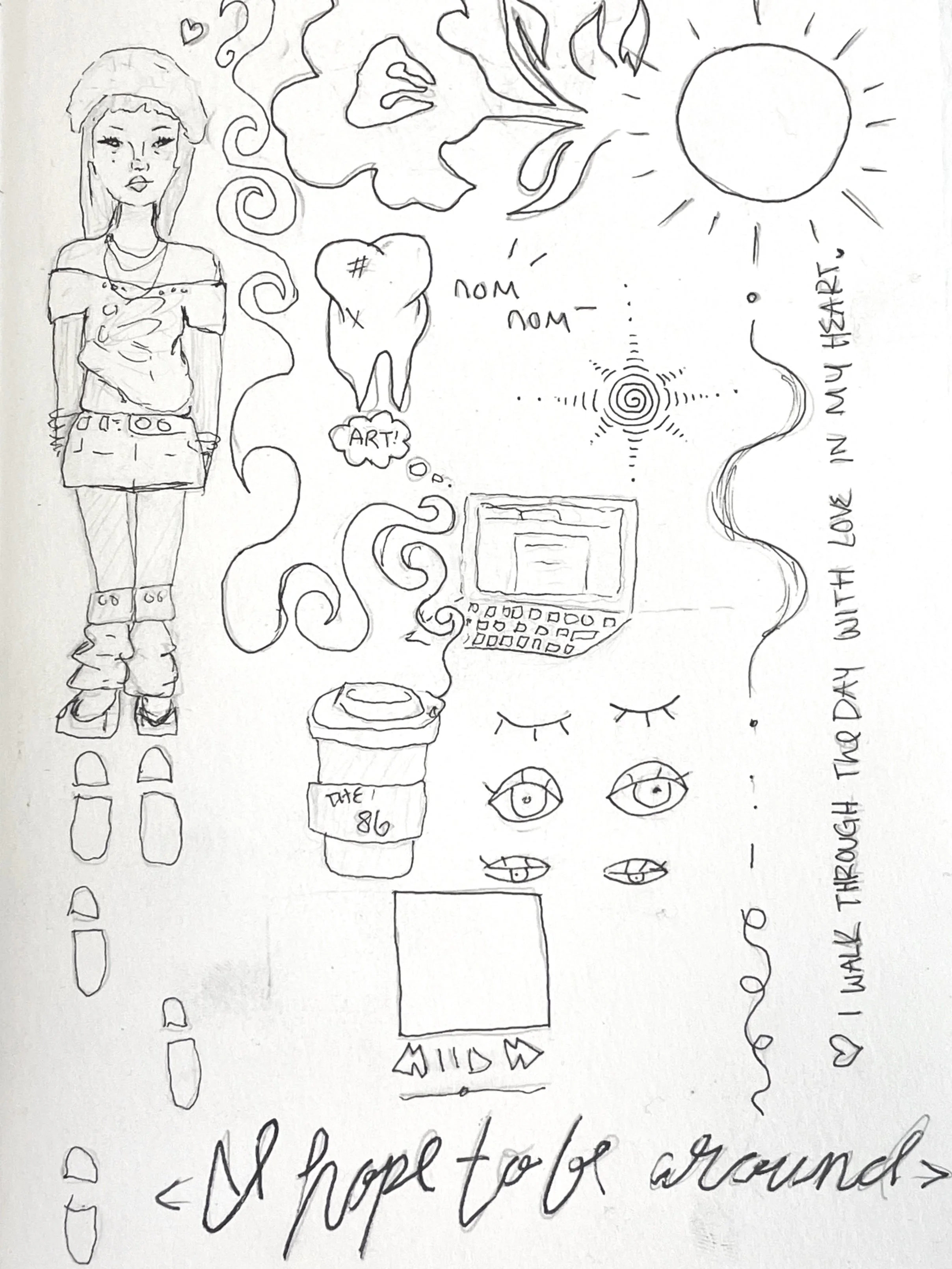 Sketch journaling, 2025.