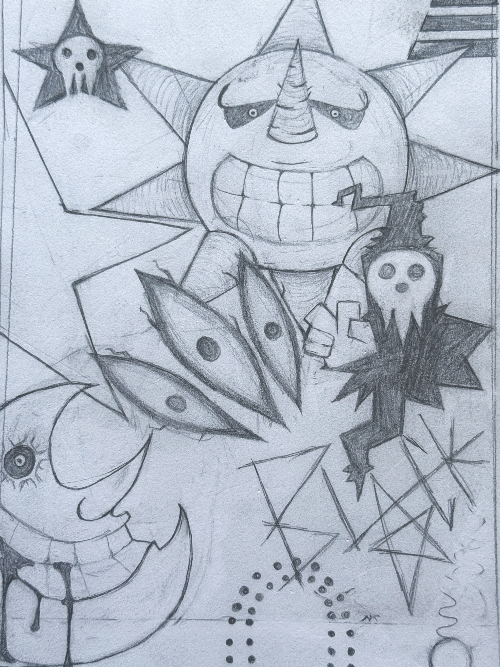 Final sketch of "Sound Soul", 2025.