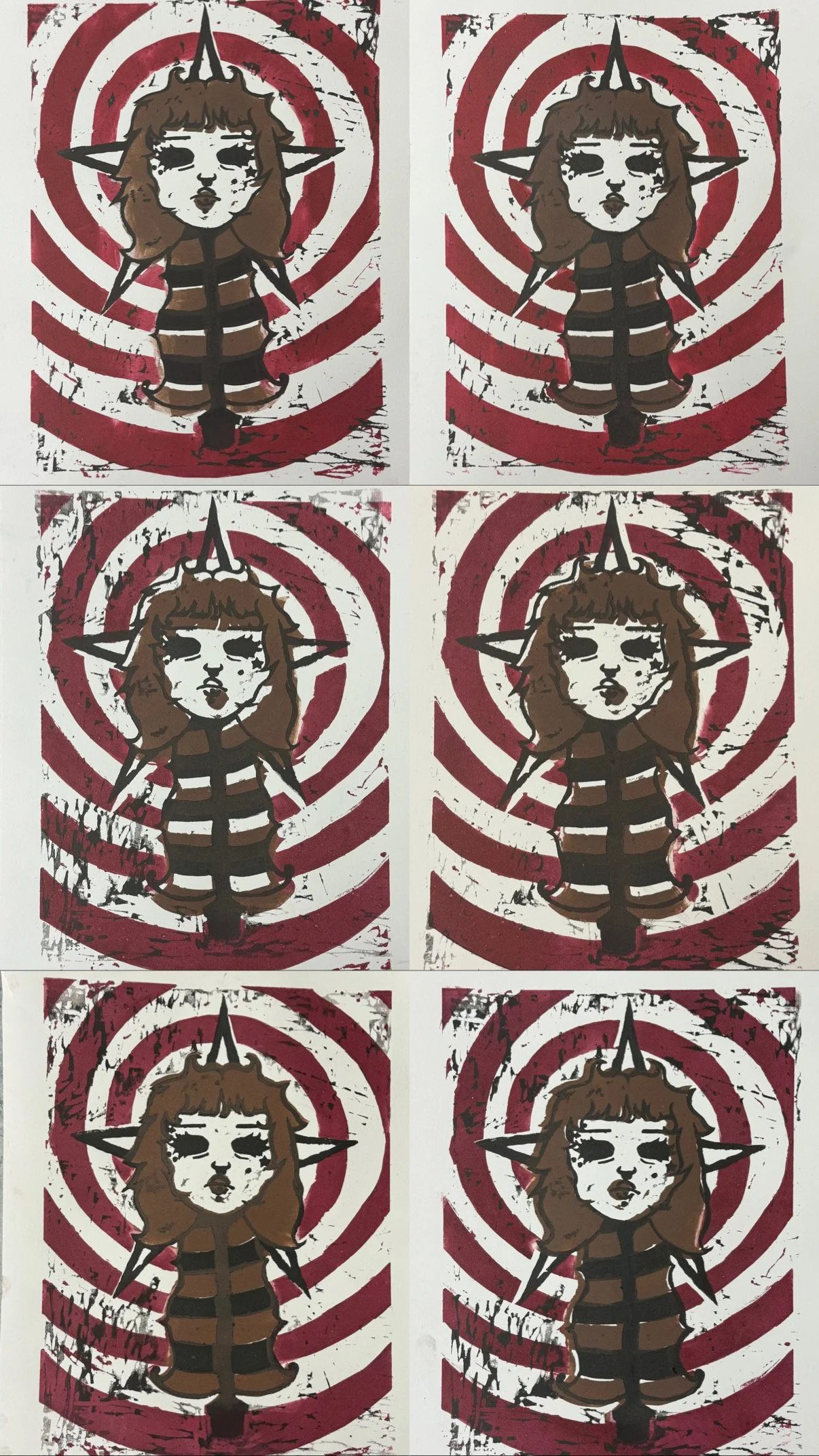 "Star face", edition of 6, 2025.