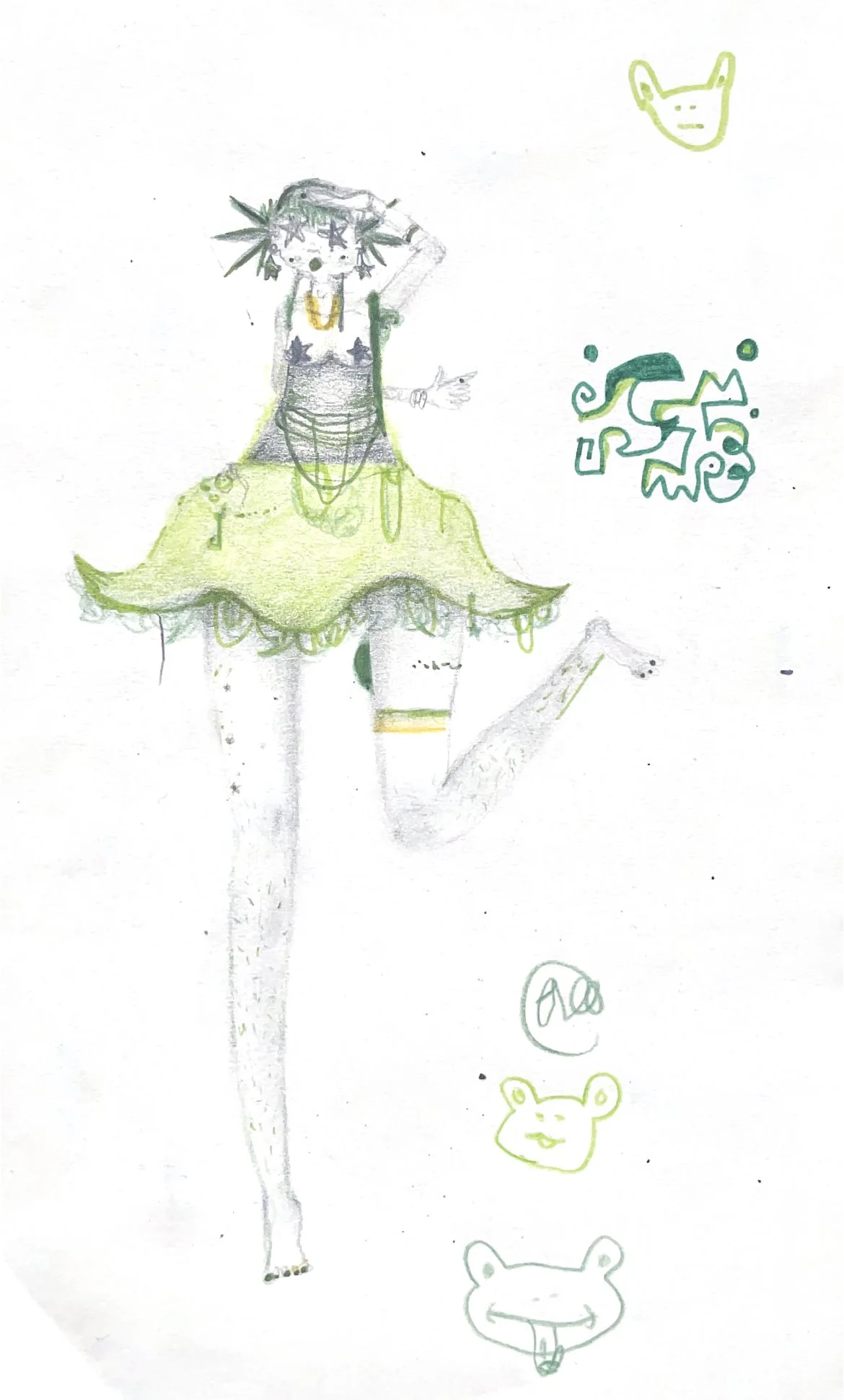 Sketch with color, 2022.