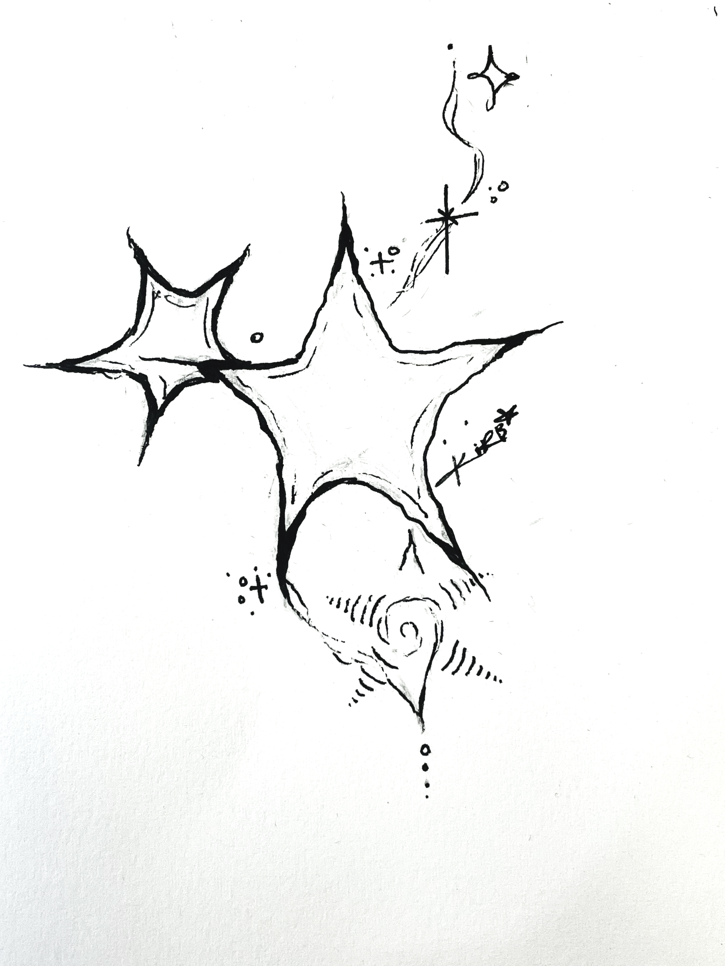 Tattoo design, 2024.