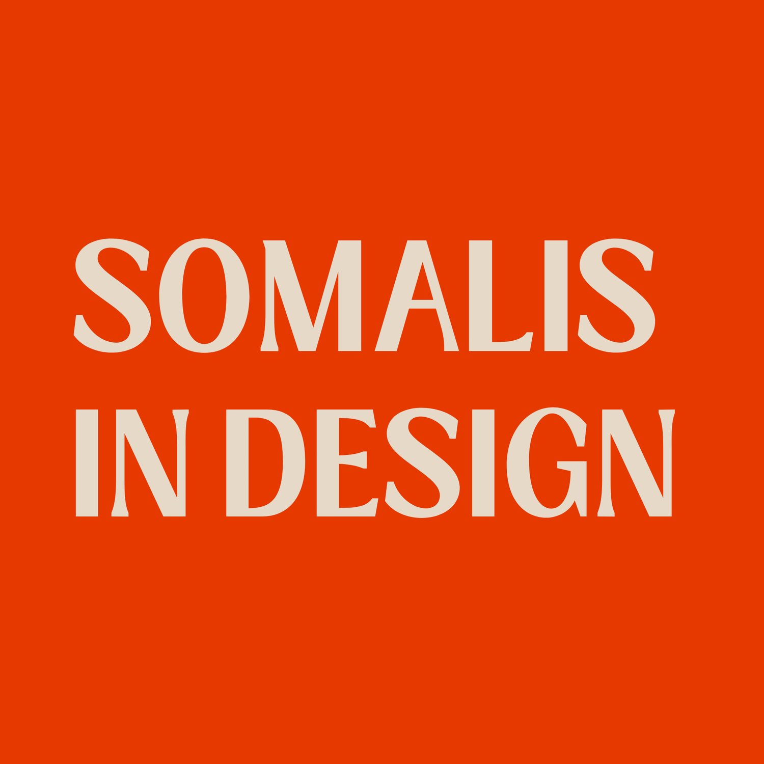 Somalis In Design