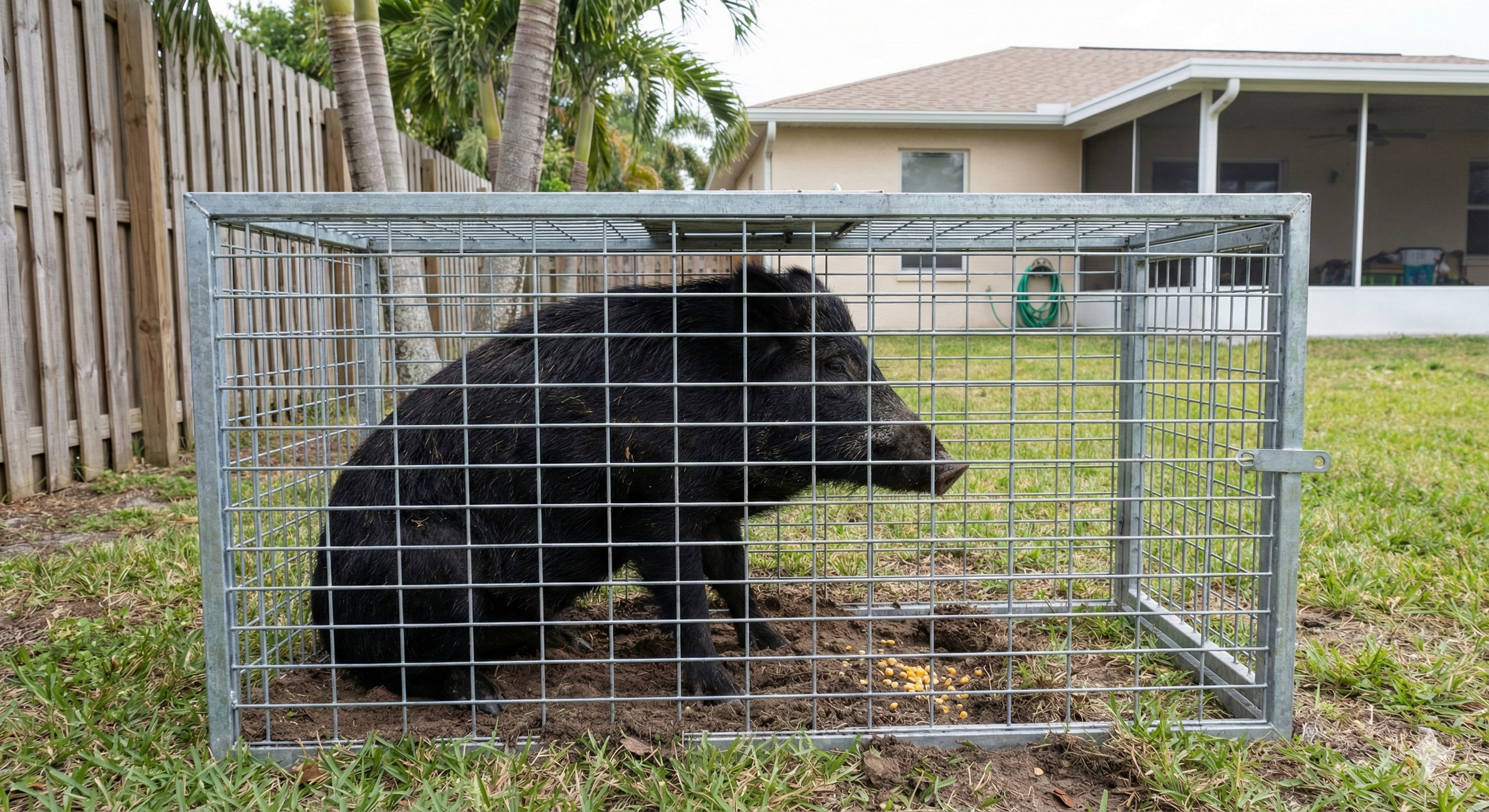 Trapped: Wild Hog Removal