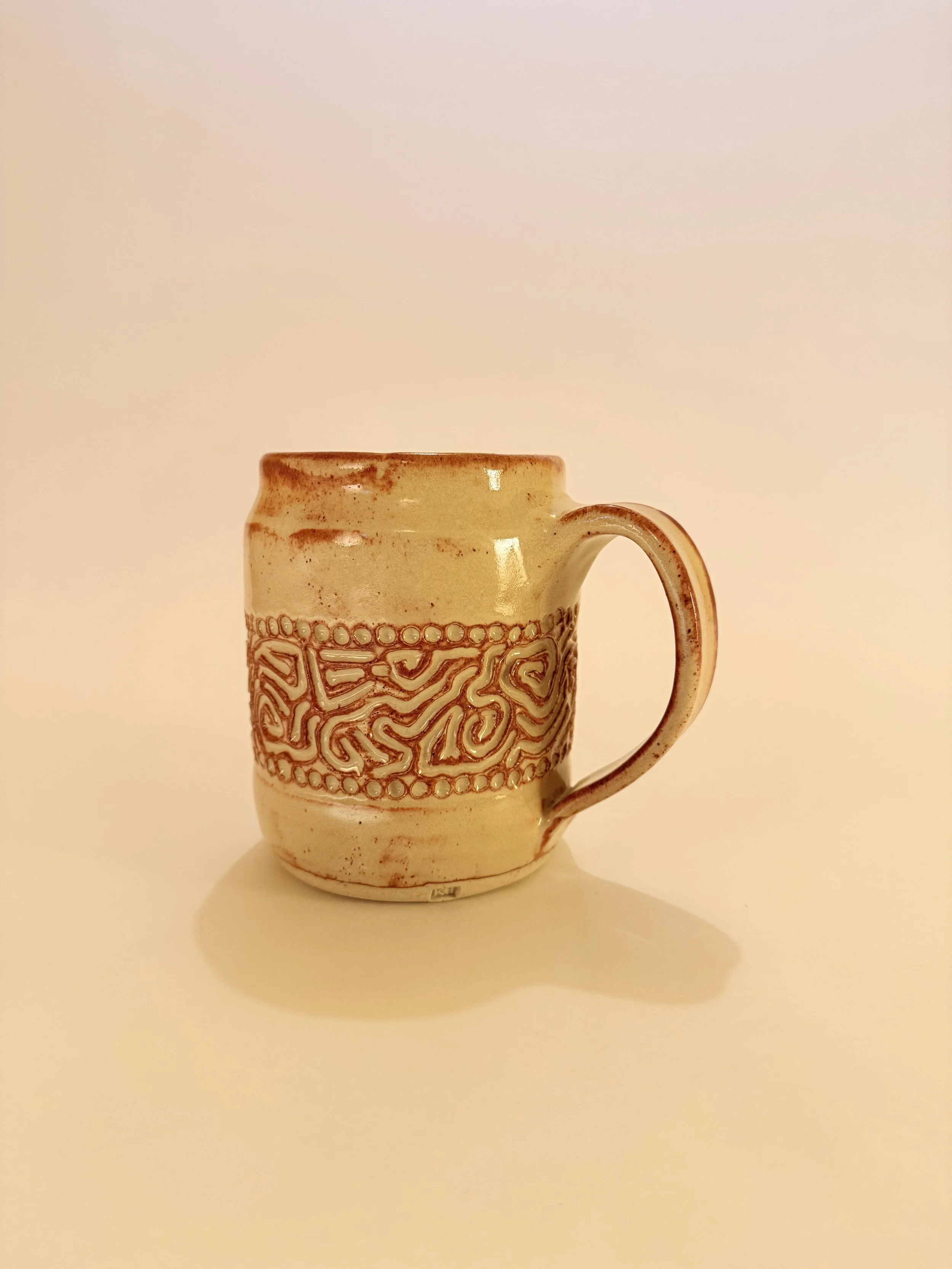 Carved Stein