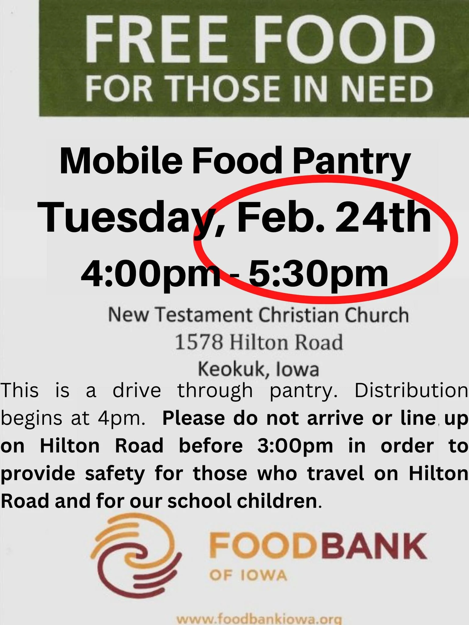 Mobile Food Bank