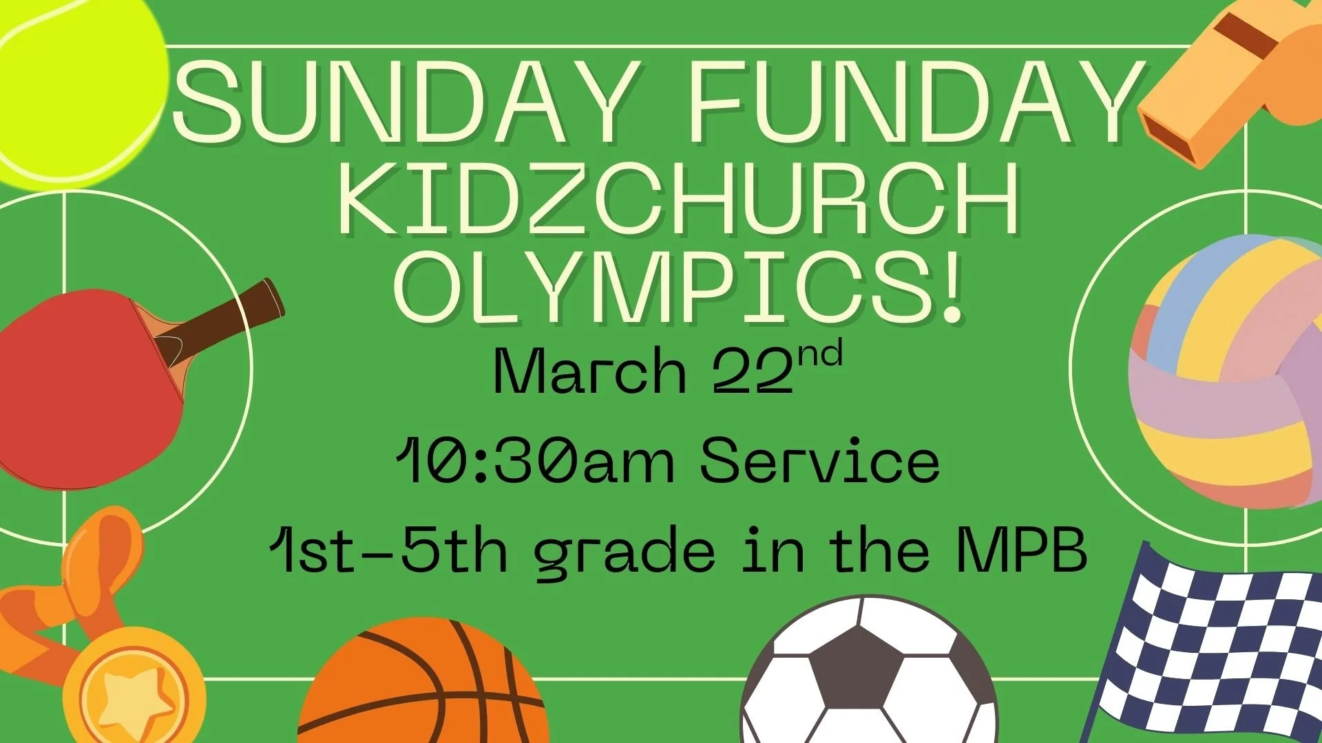 KidzChurch Olympics
