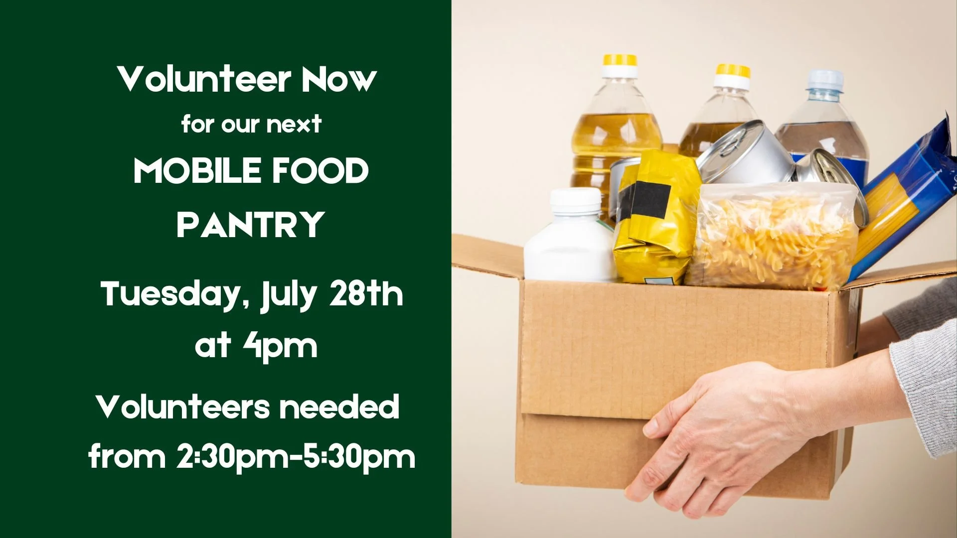 Mobile Food Pantry