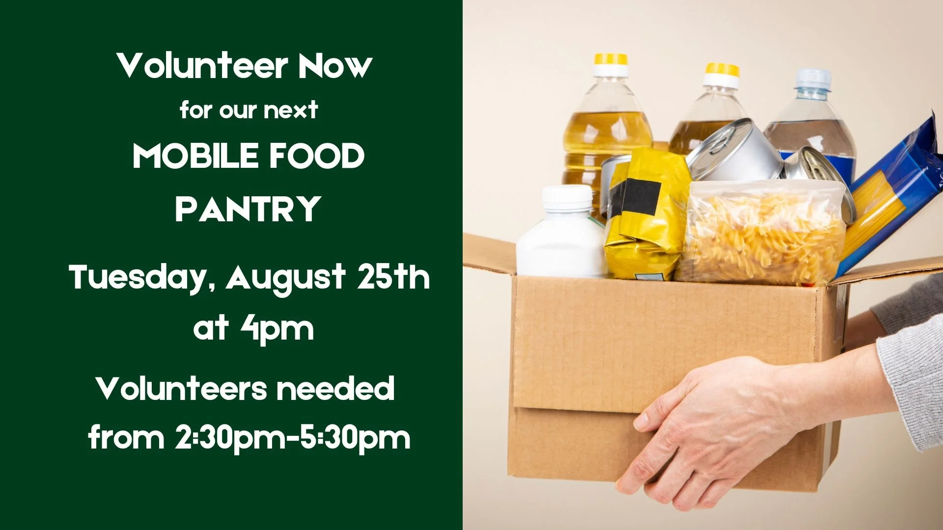 Mobile Food Pantry