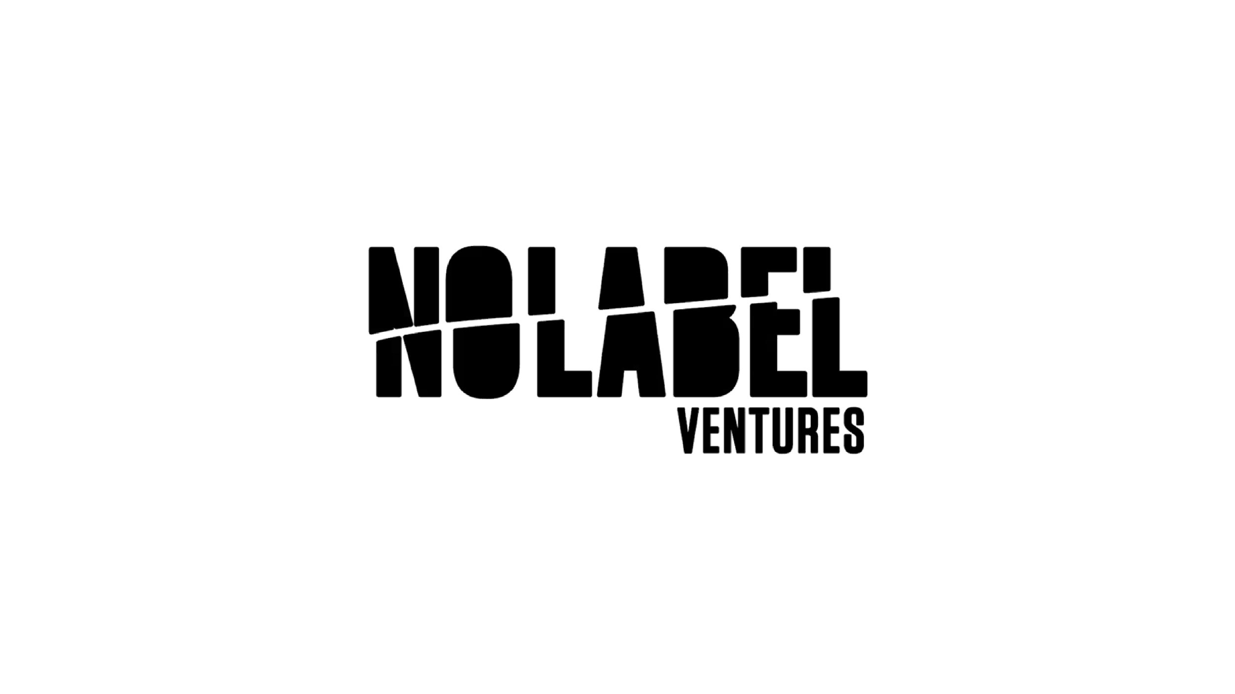 Nolabel Ventures logo in black distressed-style text on a white background.