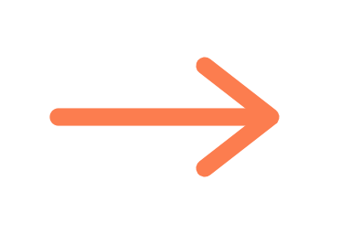 Large orange arrow pointing to the right.