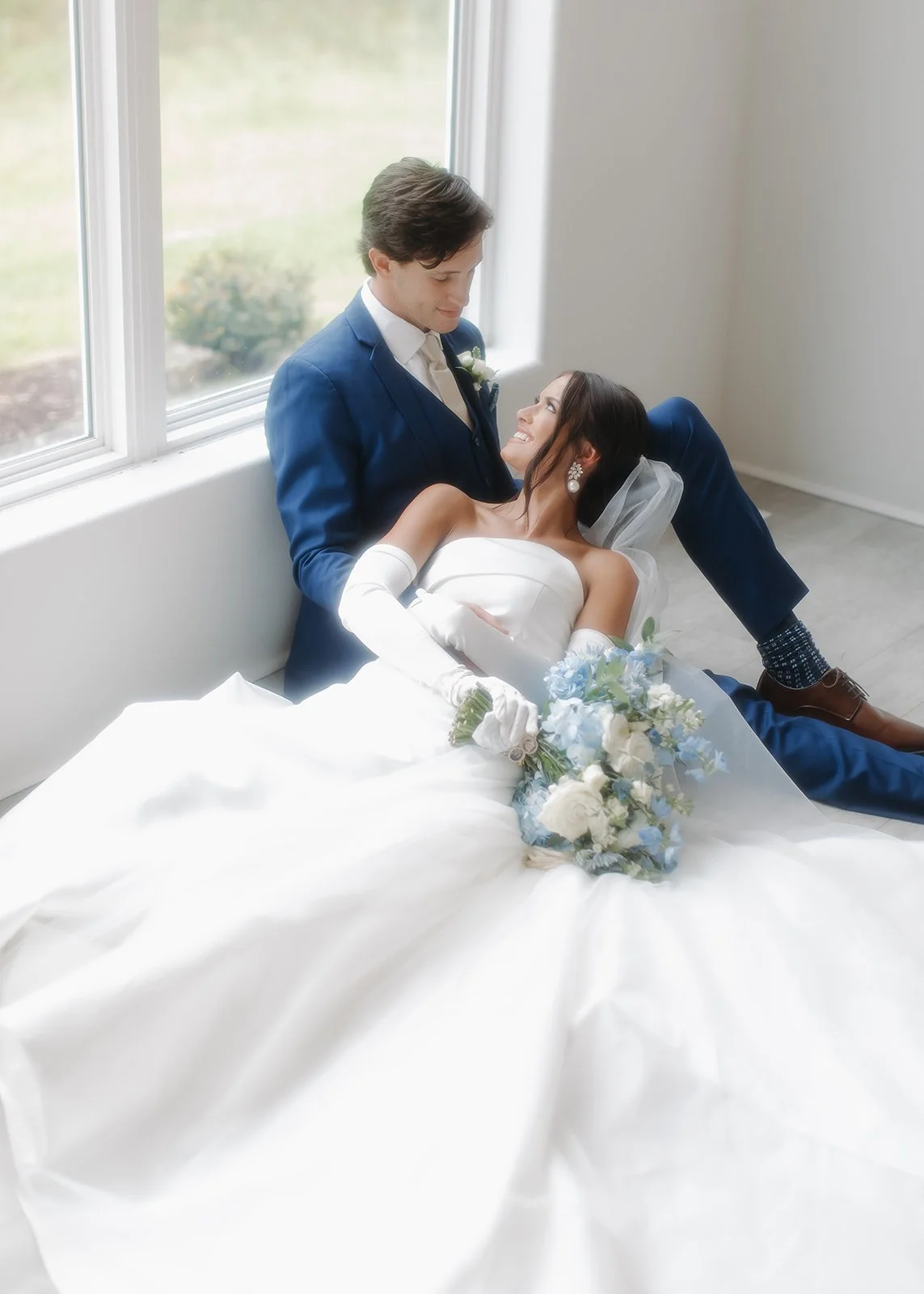 Minimal, editorial image emphasizing structure, space, and intentional posing.