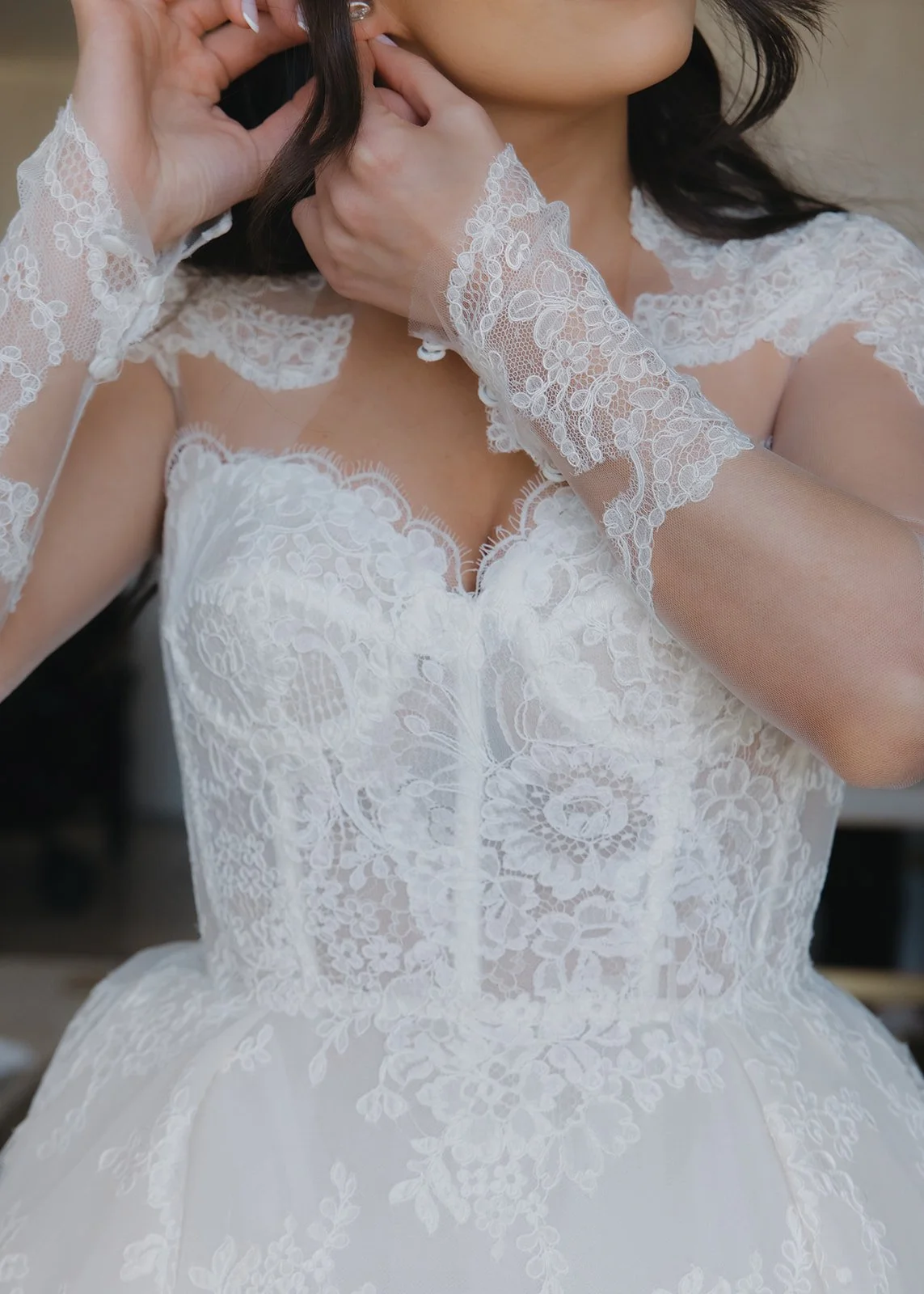 view of outdoor wedding reception at night with ambient lighting.