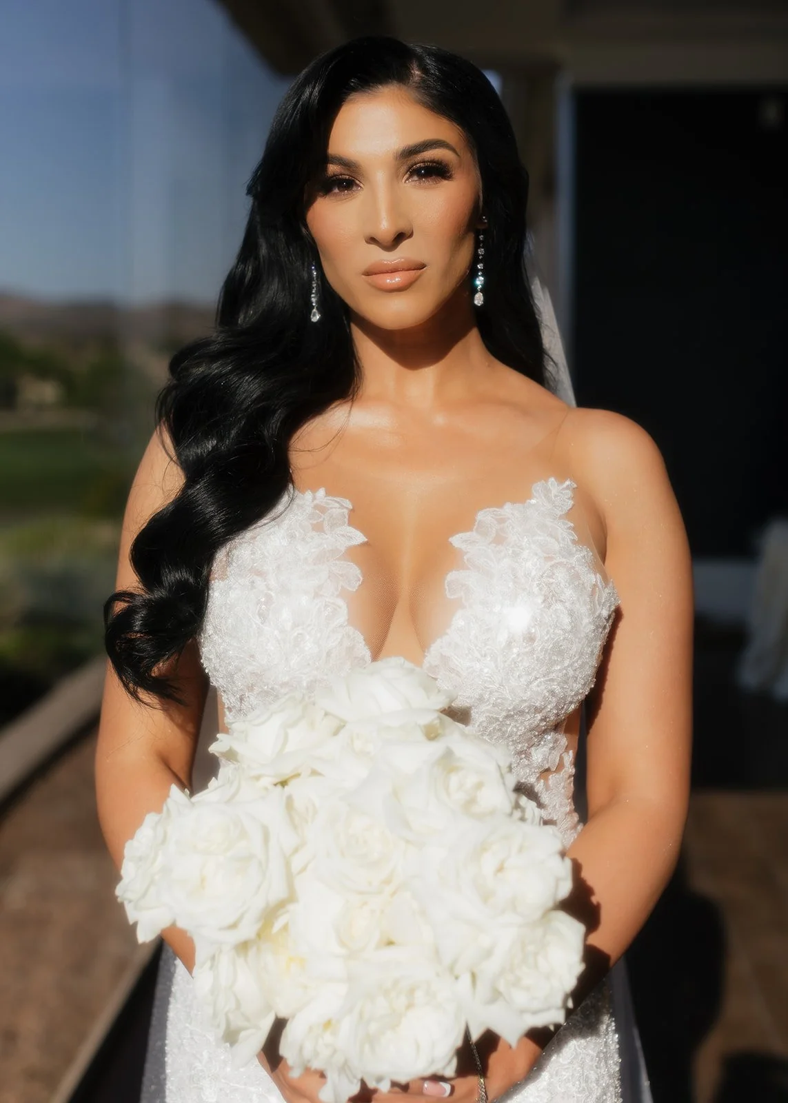 Soft, romantic bride portrait with a timeless, fine art feel.