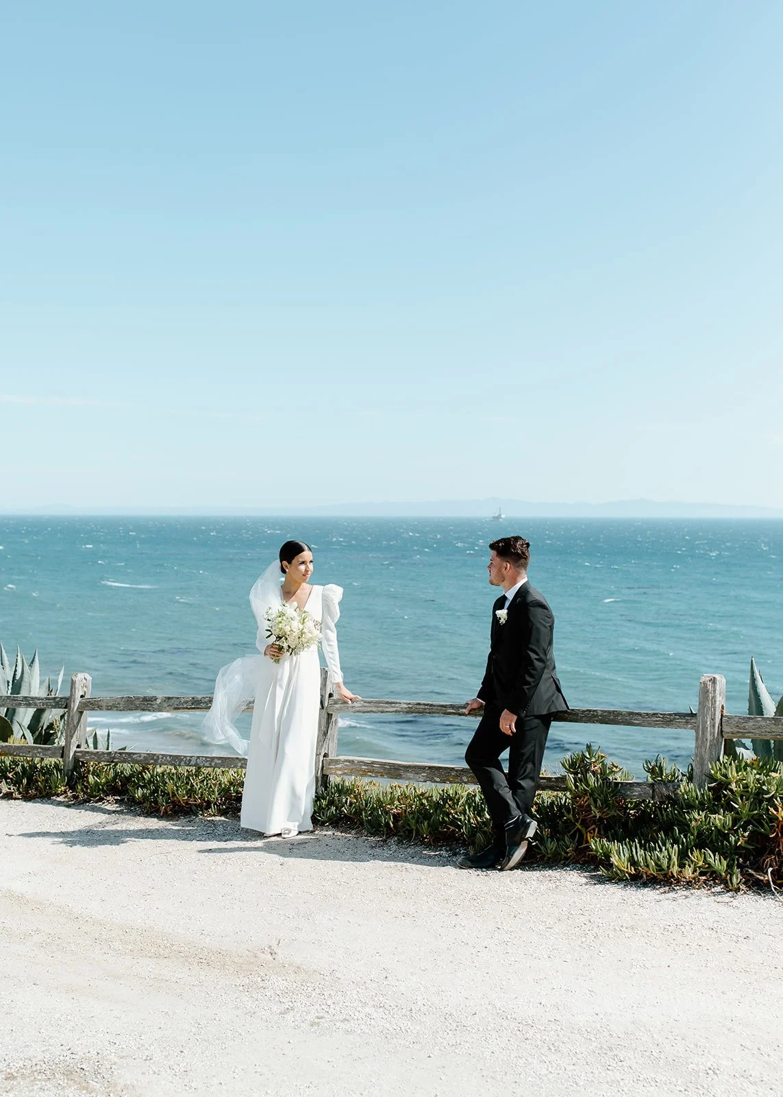 Light-filled, beach wedding moment suited for St. Augustine’s coastal aesthetic.