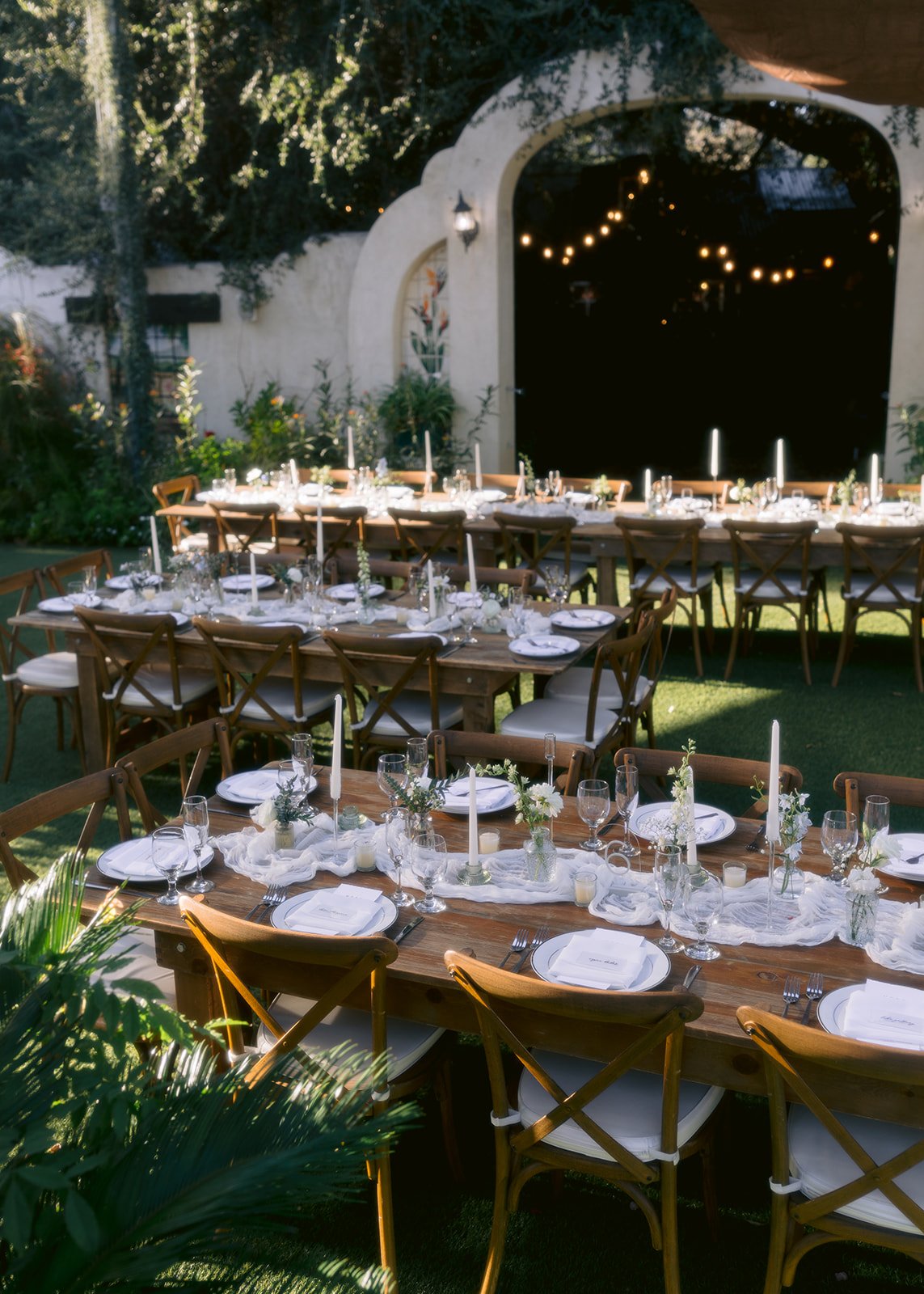 Wedding reception details inspired by Ponte Vedra's coastal aesthetic.