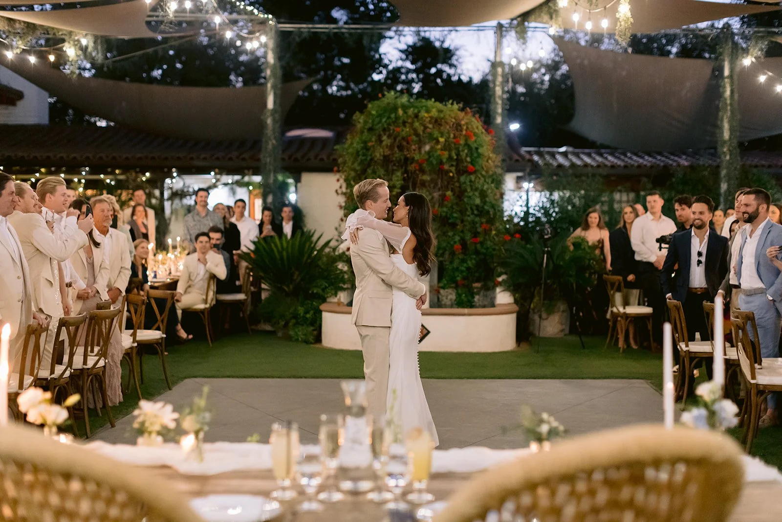 Documentary wedding photography at a venue similar to Jacksonville's aesthetic.