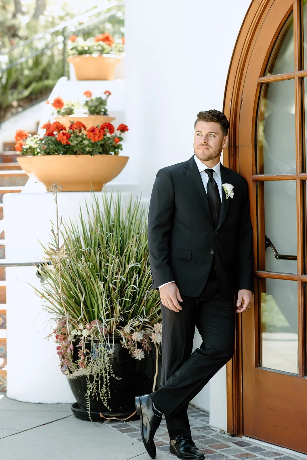 Editorial photo of the groom.