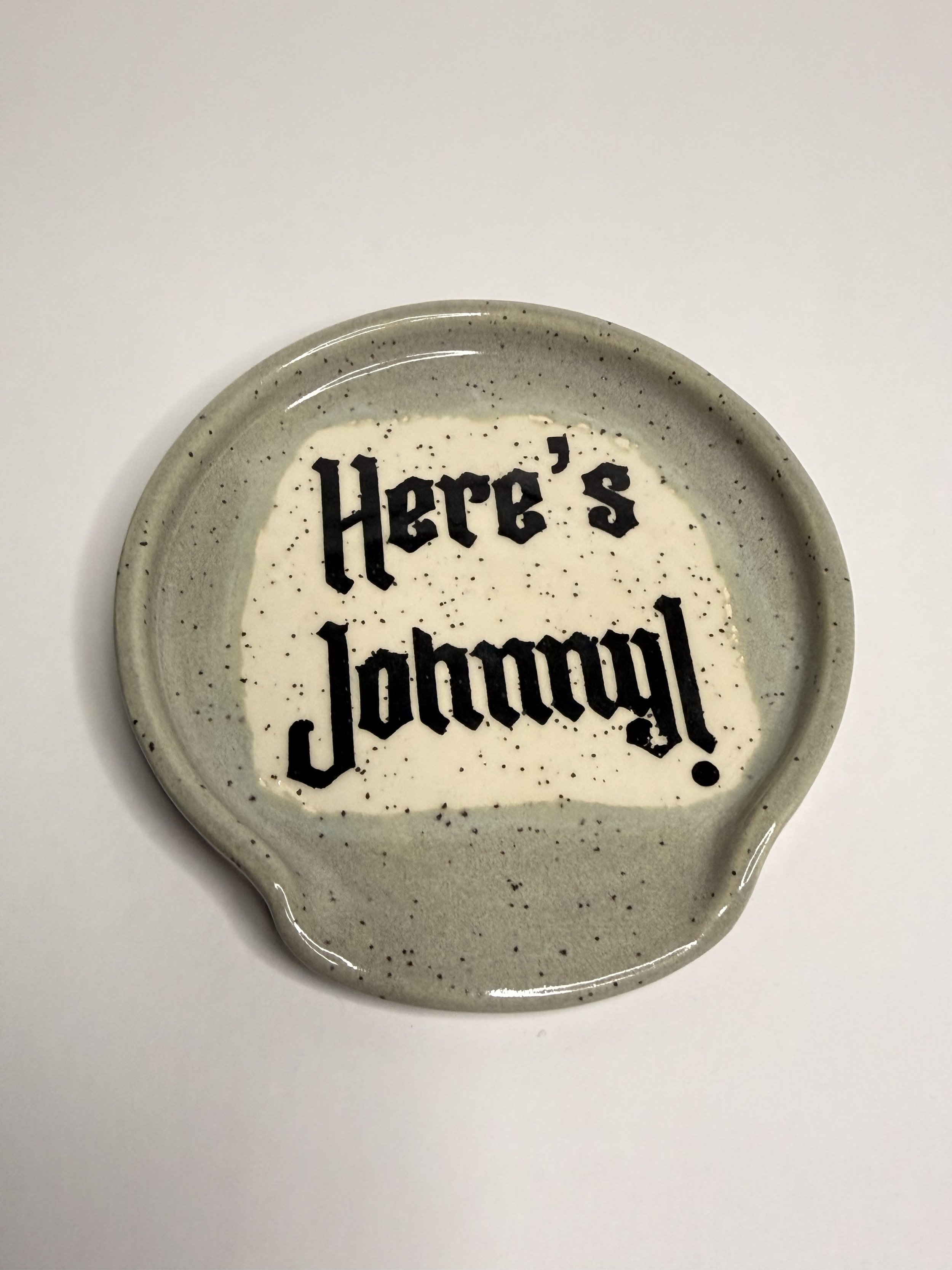 Spoon Rest w/ Horror Movie Quote