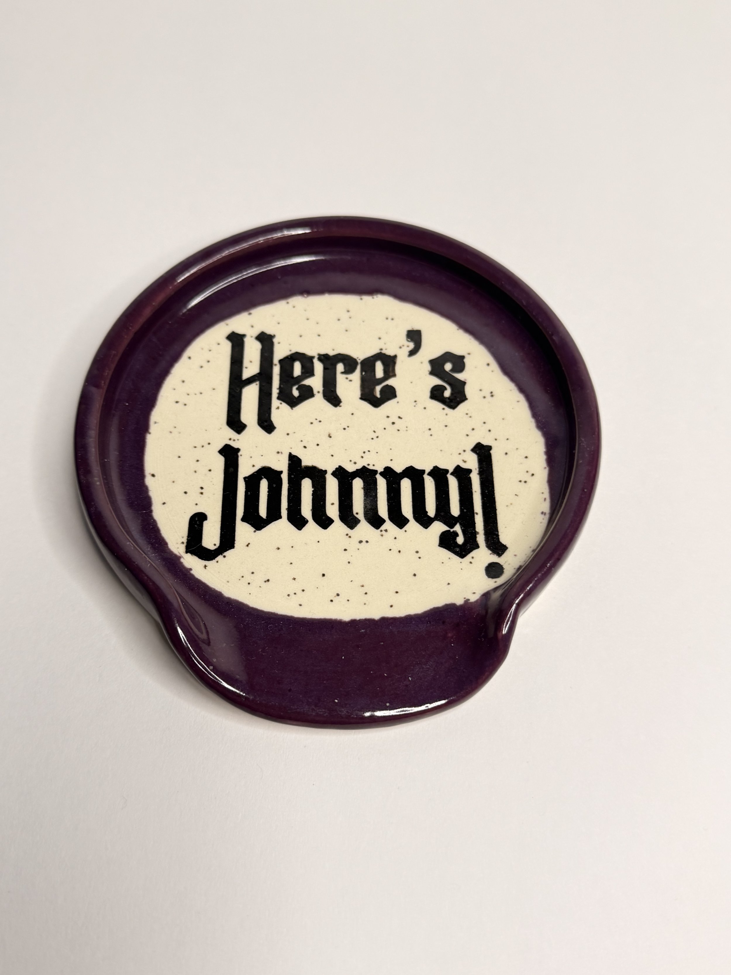 Spoon Rest w/ Horror Movie Quote